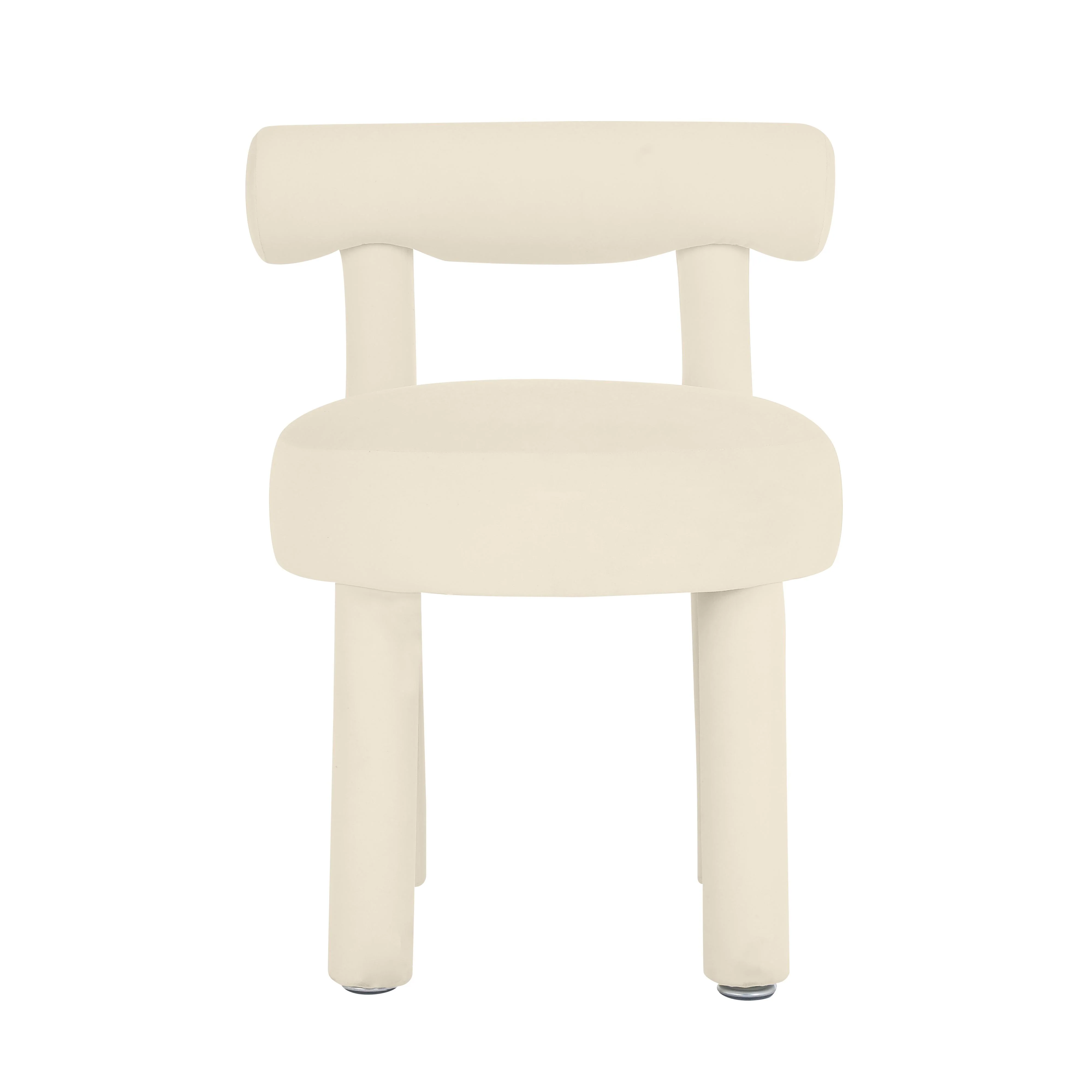 Carmel Performance Velvet Dining Chair - Image 9