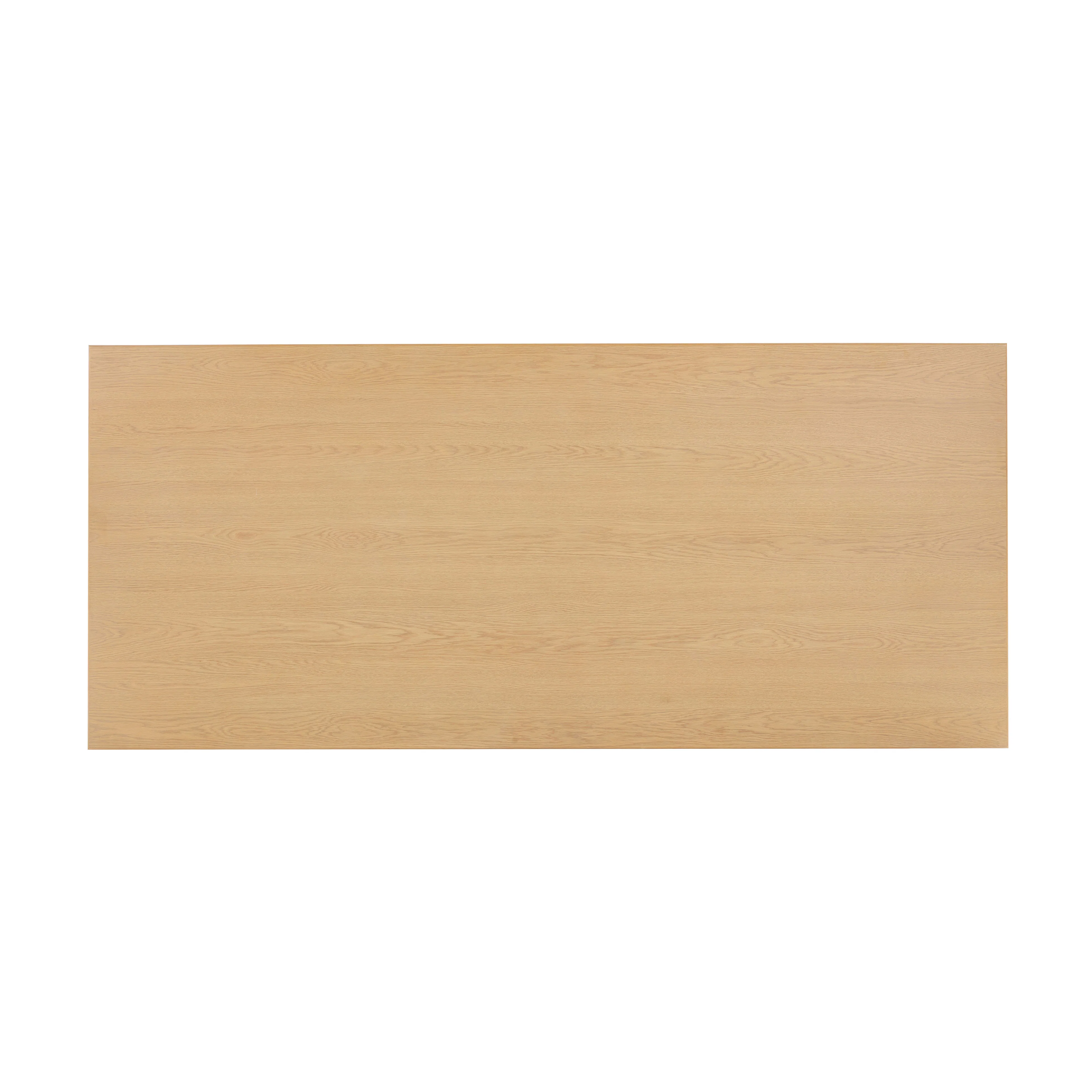 Chelsea 96" Oak Wood Rectangular Dining Table - Image 6