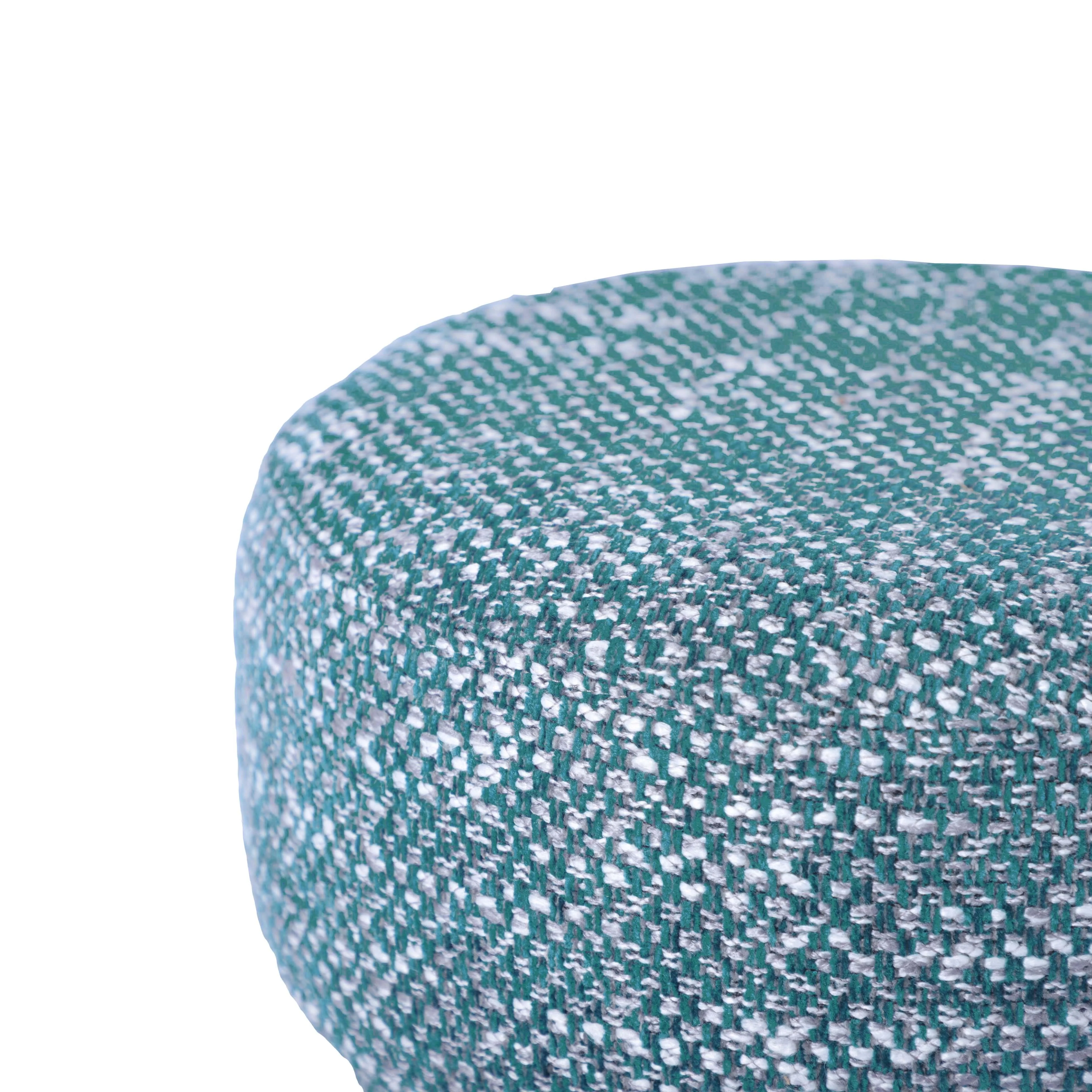 Claire Nubby Performance Fabric Accent Stool - Image 12