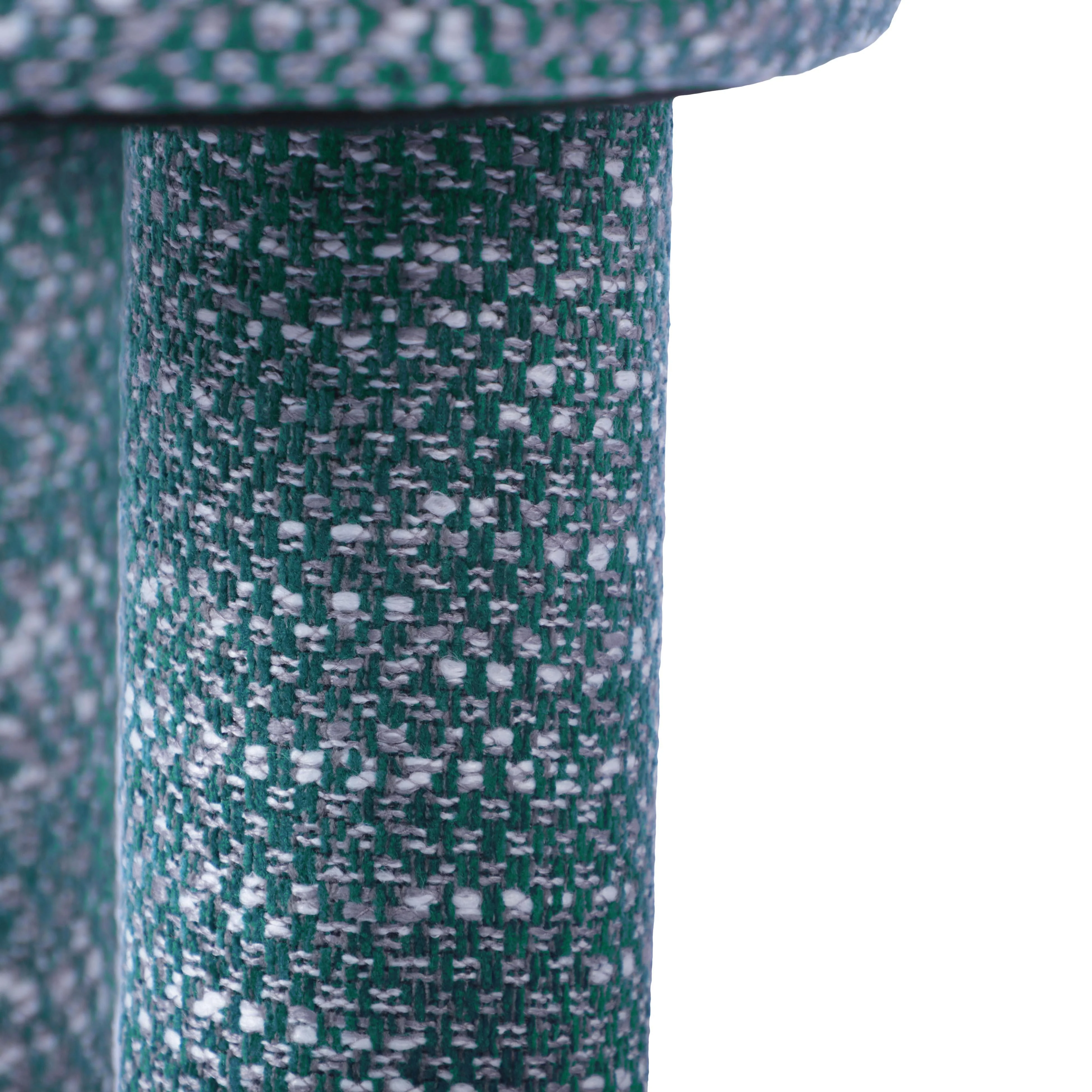 Claire Nubby Performance Fabric Accent Stool - Image 13