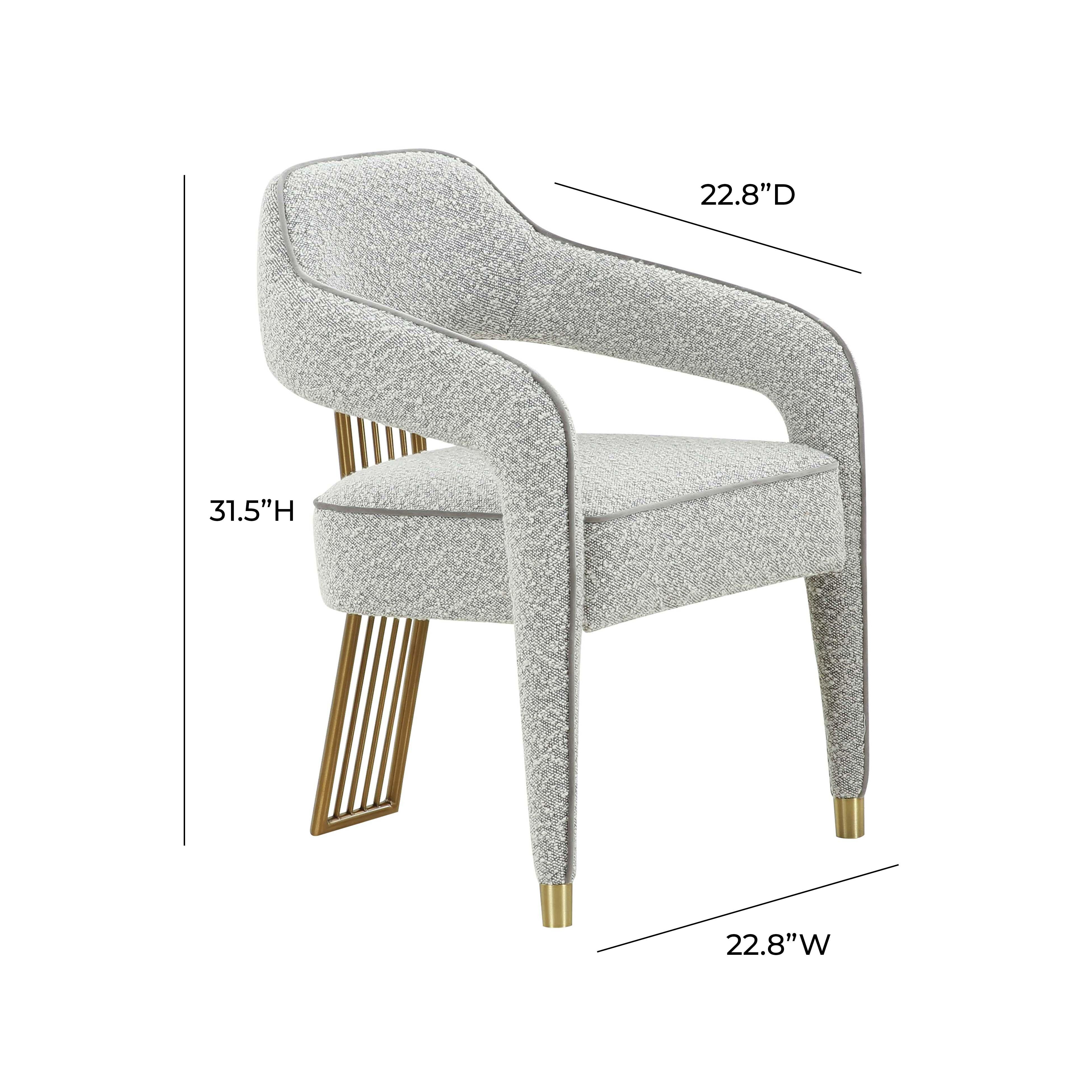 Corralis Performance Boucle Dining Chair - Image 6