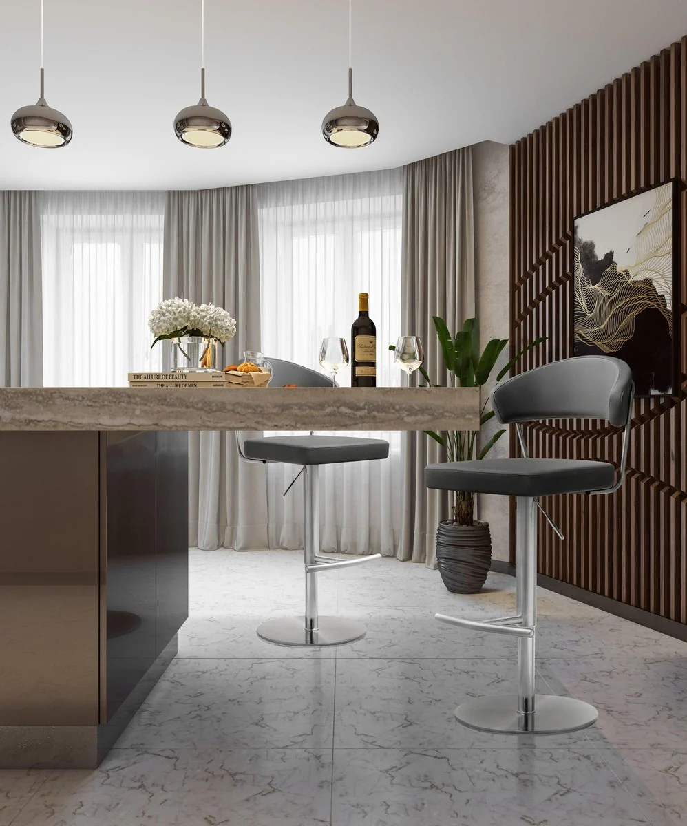 Cosmo Performance Vegan Leather Adjustable Stool - Image 18