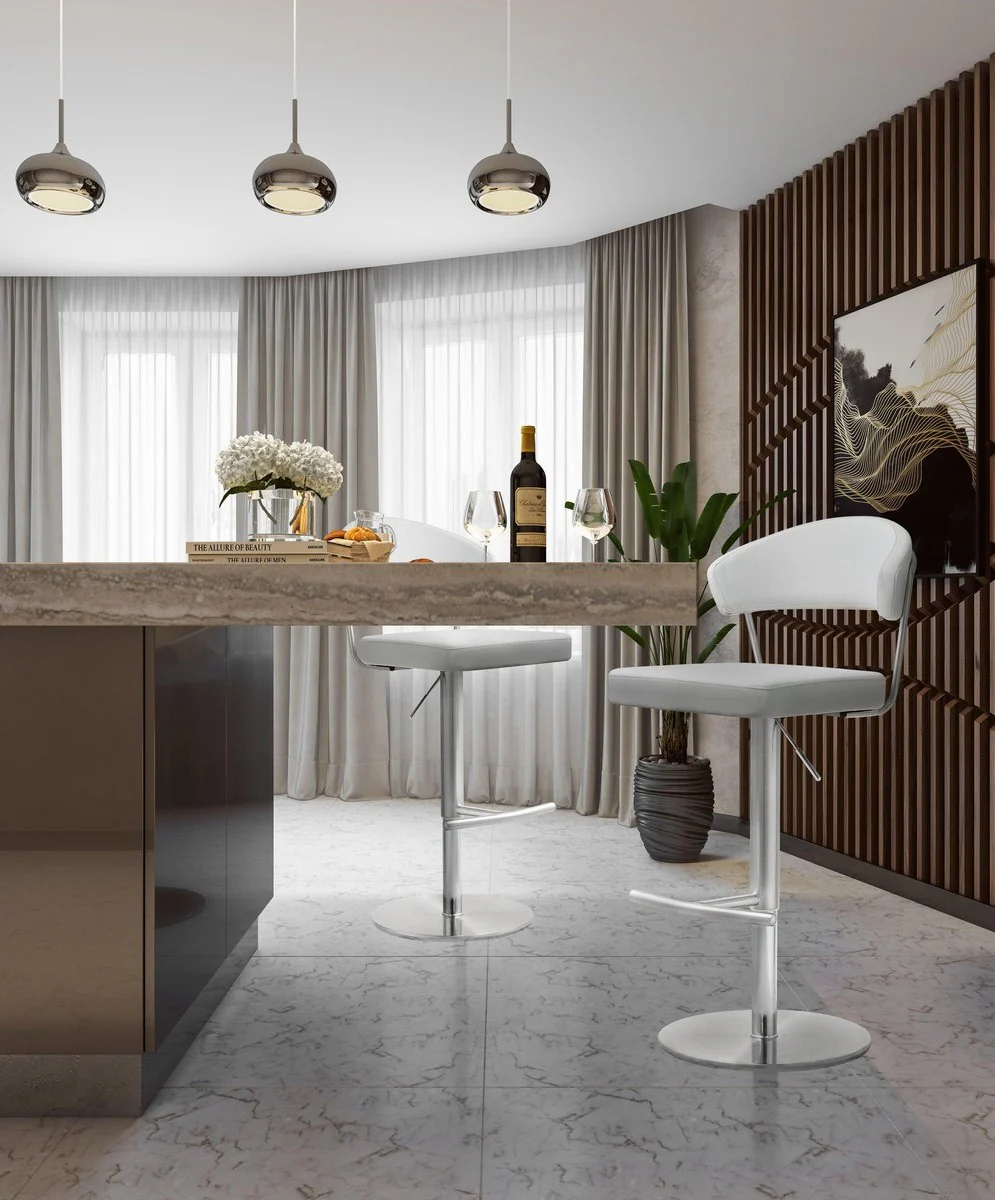 Cosmo Performance Vegan Leather Adjustable Stool - Image 27