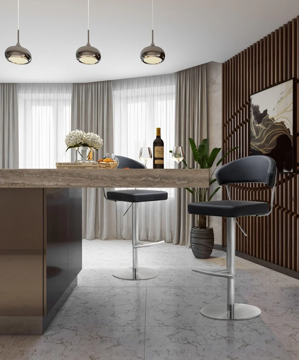 Cosmo Performance Vegan Leather Adjustable Stool - Image 36