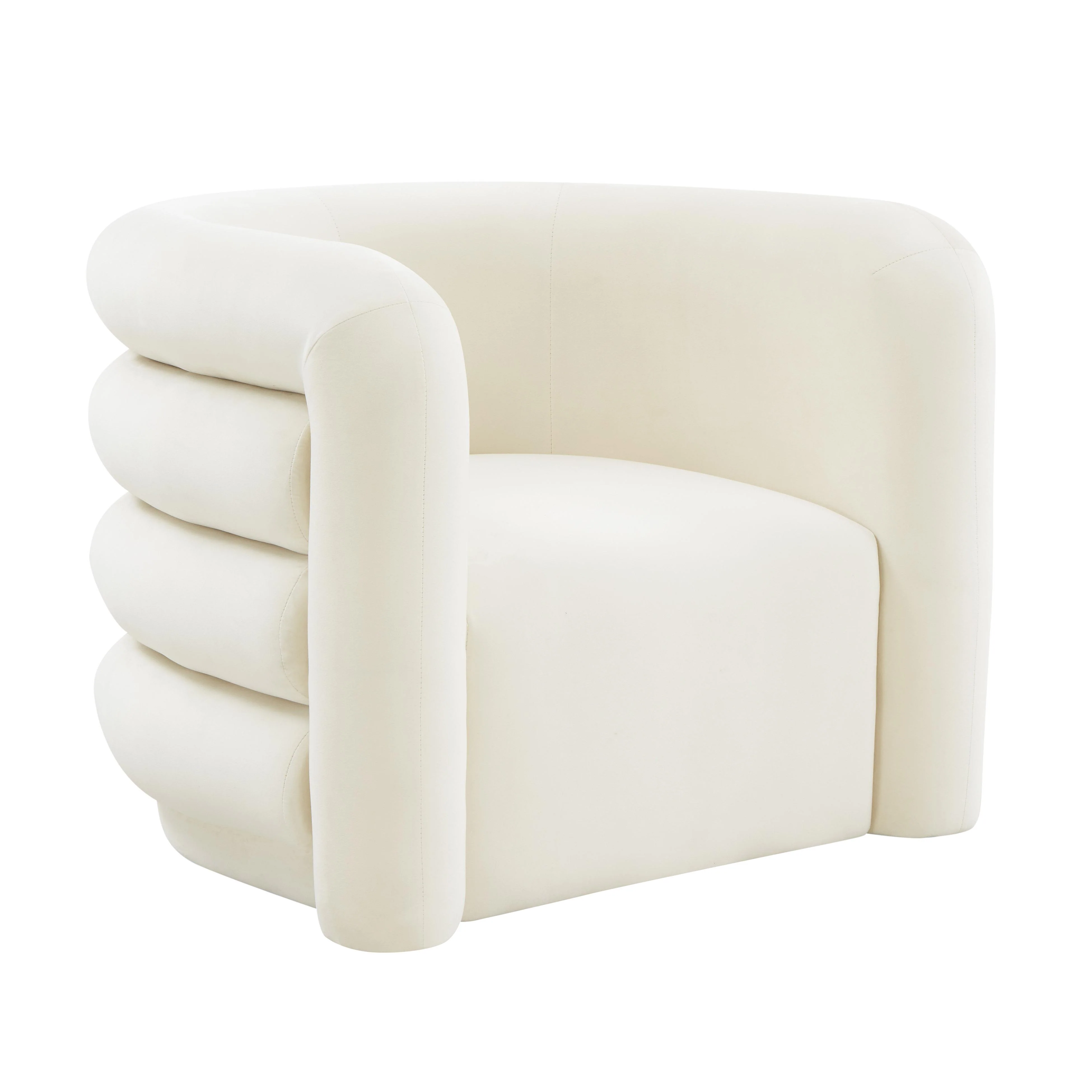 Curves Performance Velvet Lounge Chair - Image 7