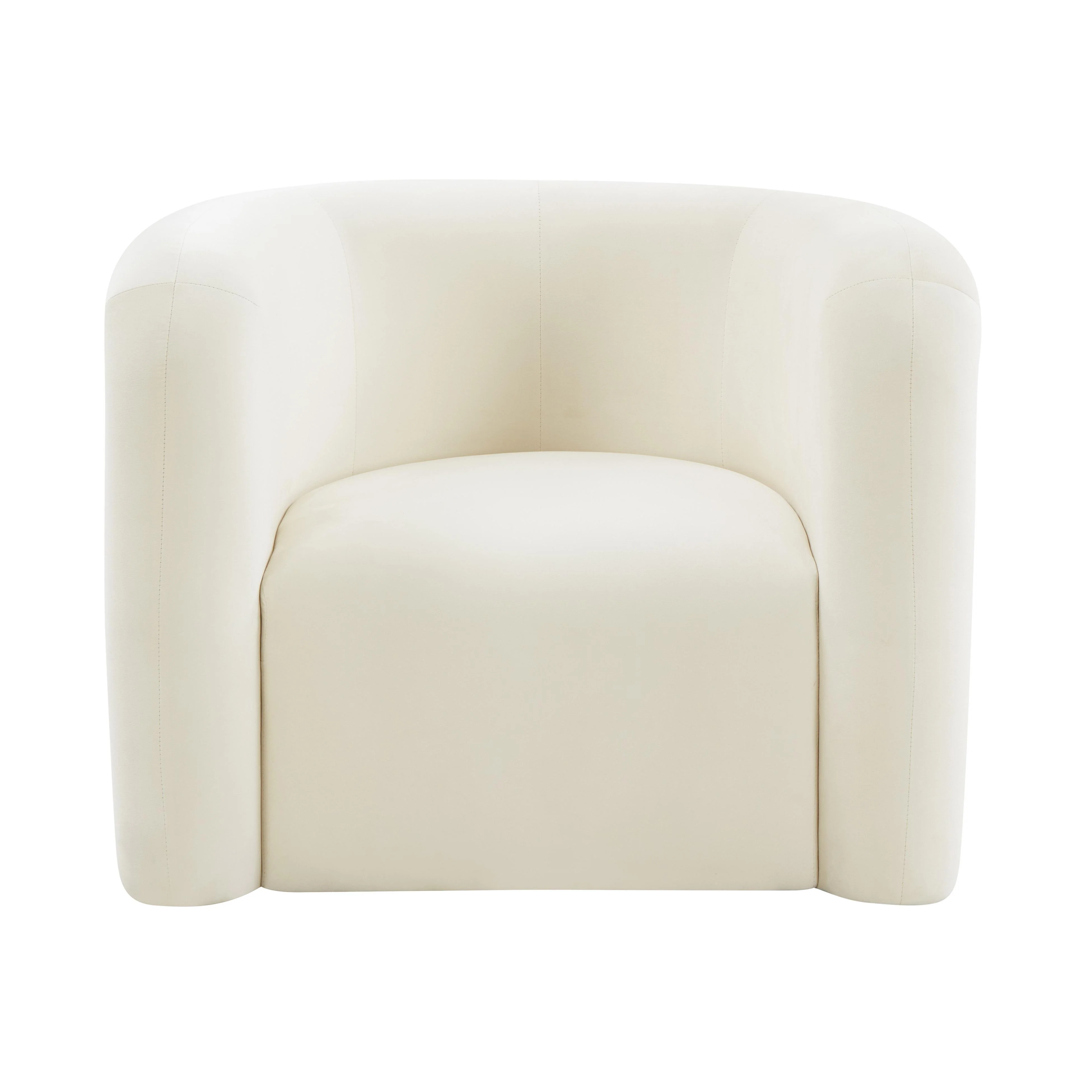 Curves Performance Velvet Lounge Chair - Image 9