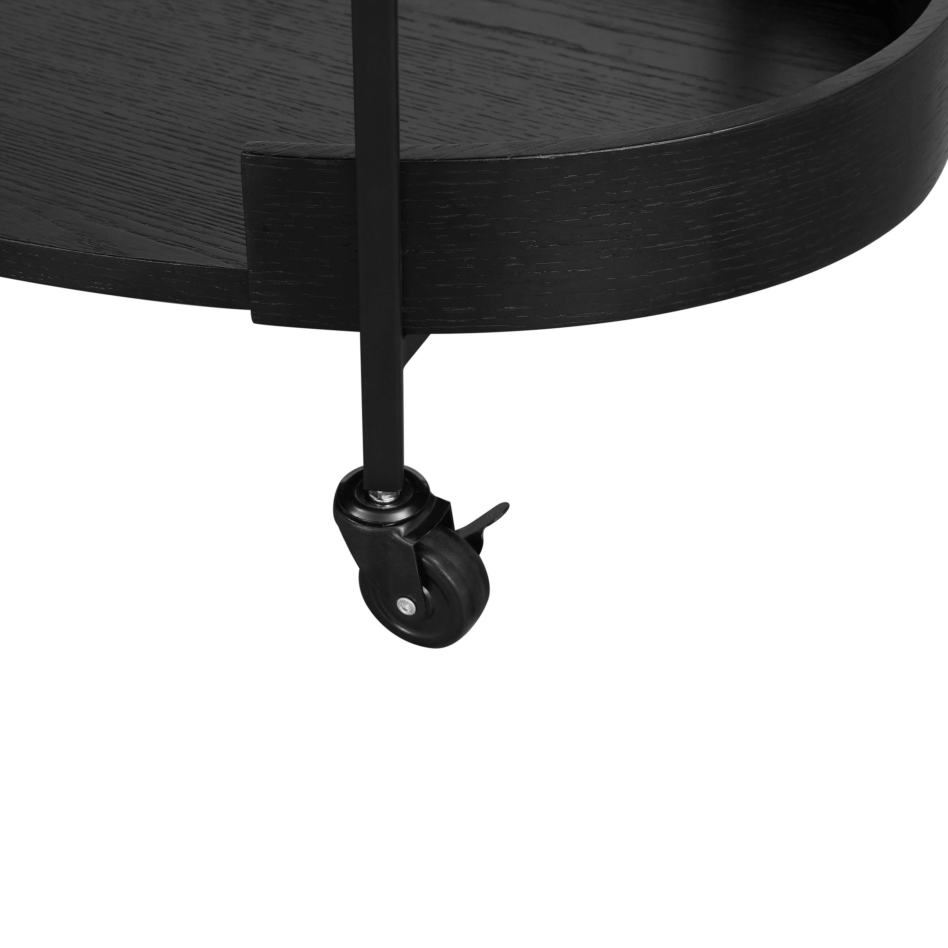 Cyril Black Bar Cart - Image 5