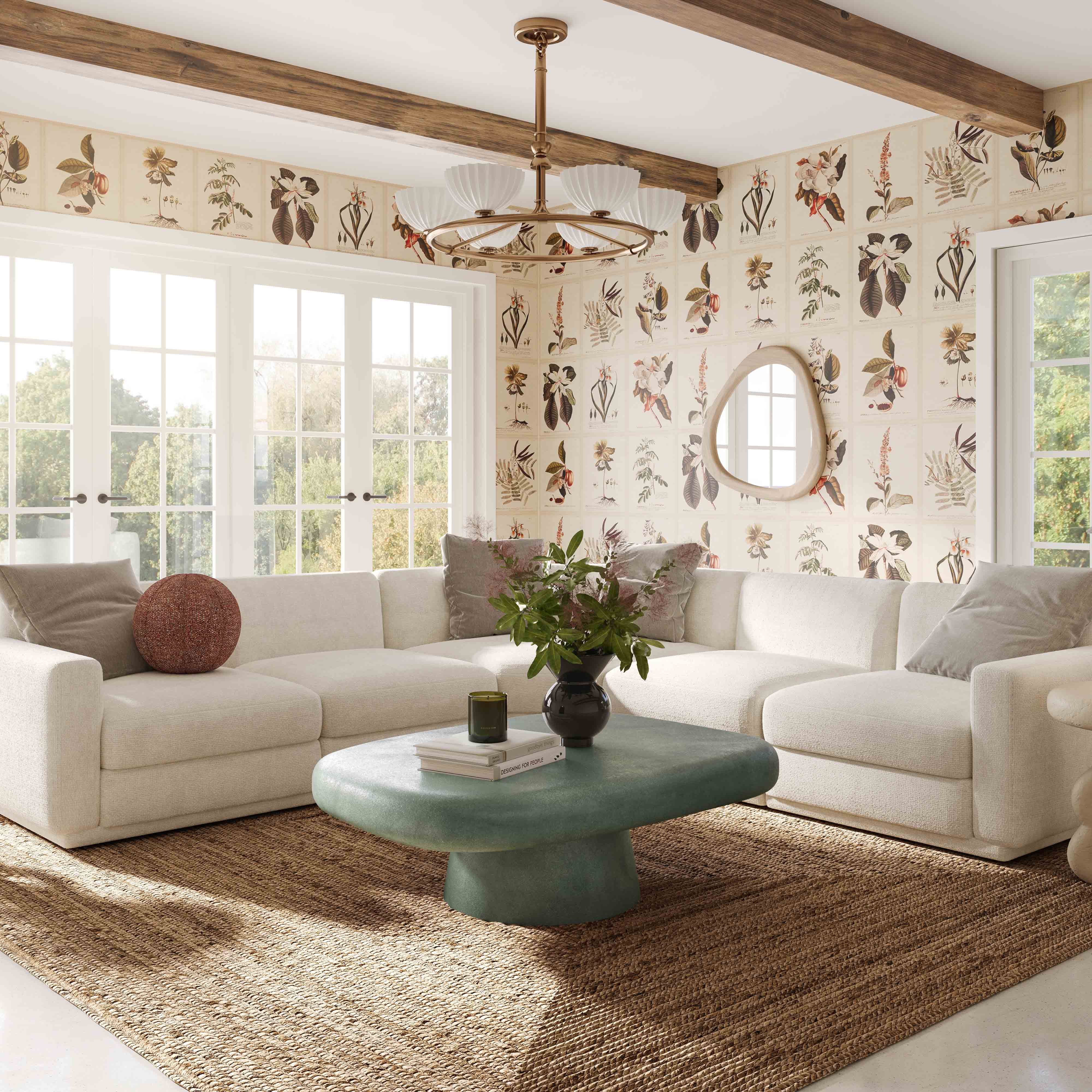 Darial 46" Indoor/Outdoor Coffee Table - Image 20