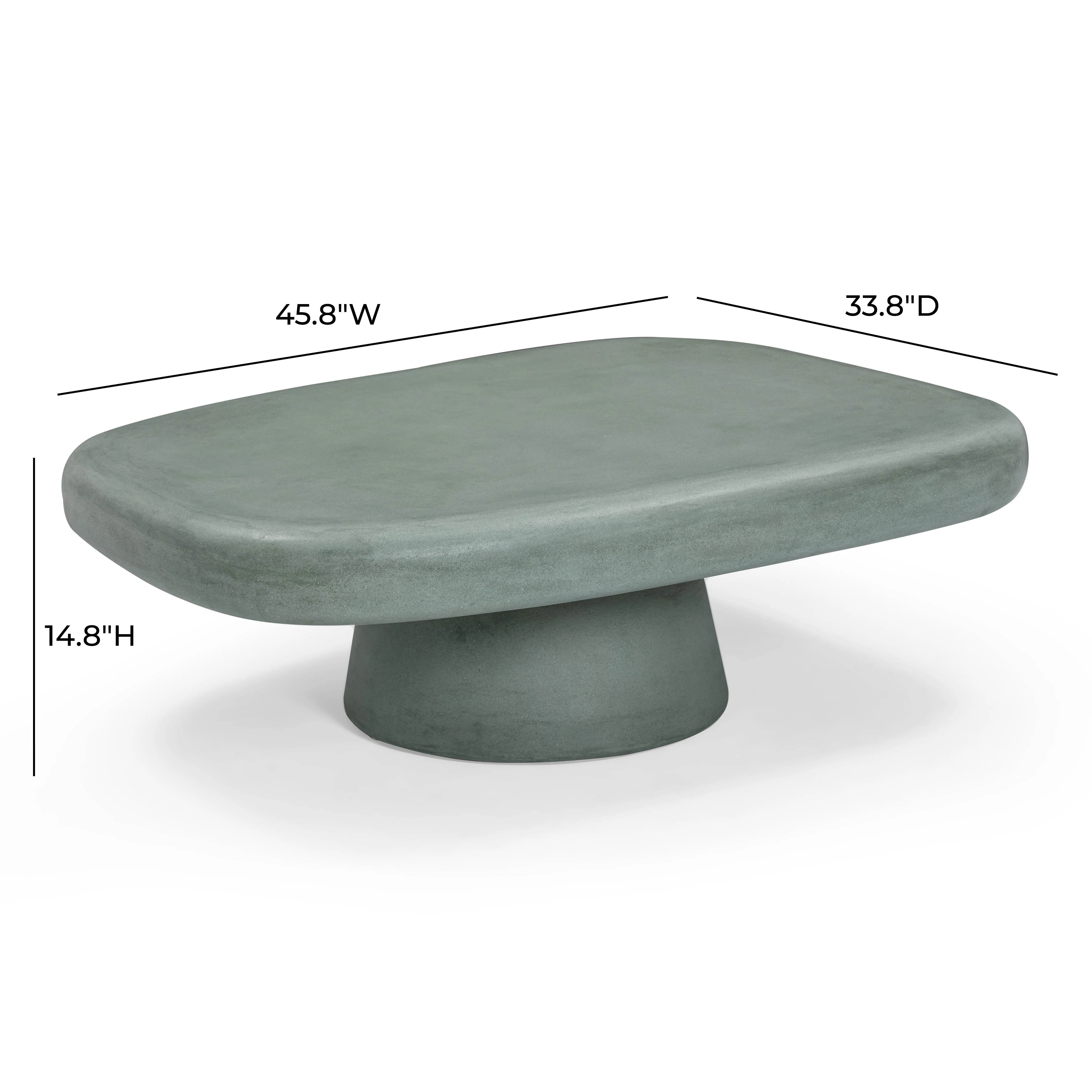 Darial 46" Indoor/Outdoor Coffee Table - Image 26