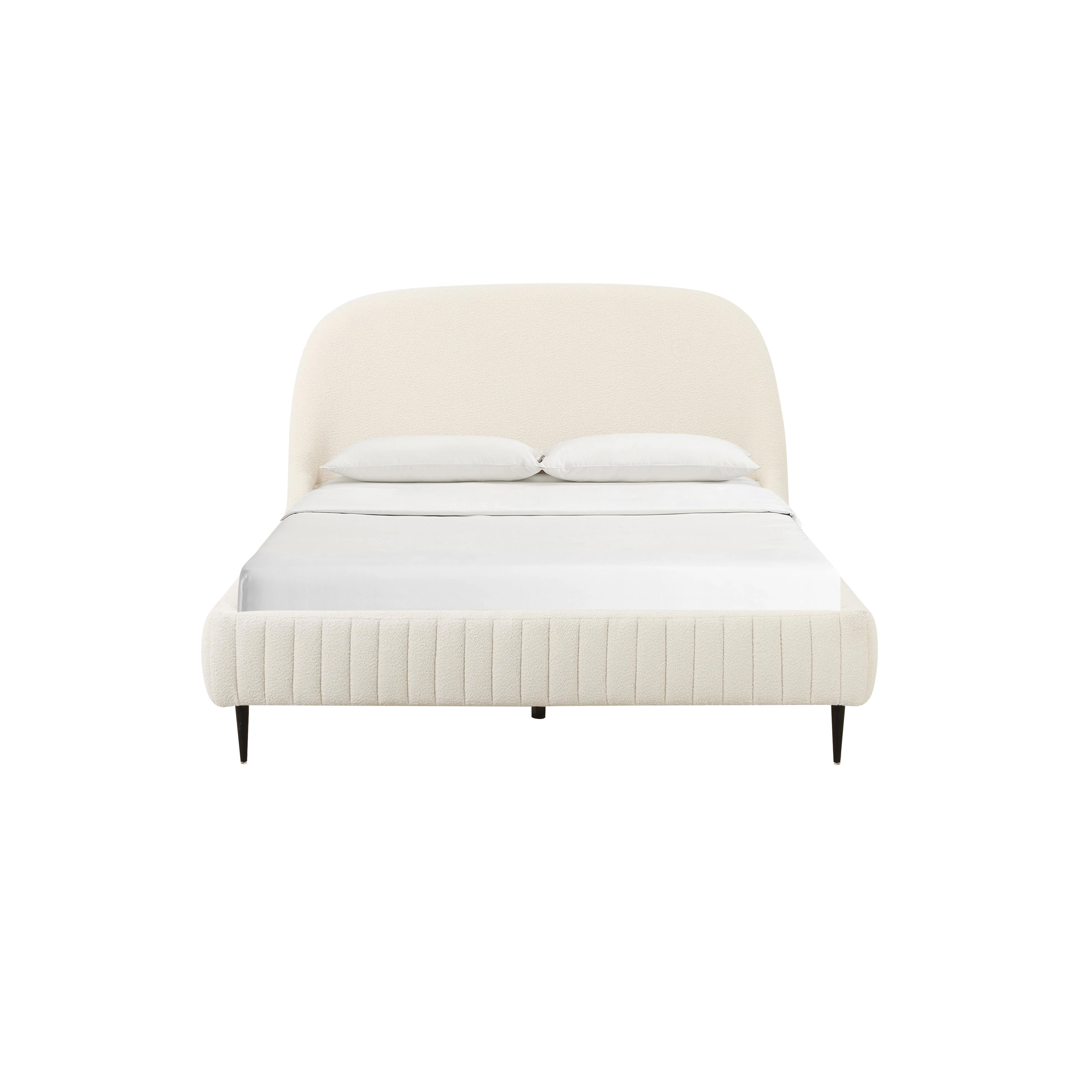 Denise Cream Boucle Bed - Image 3