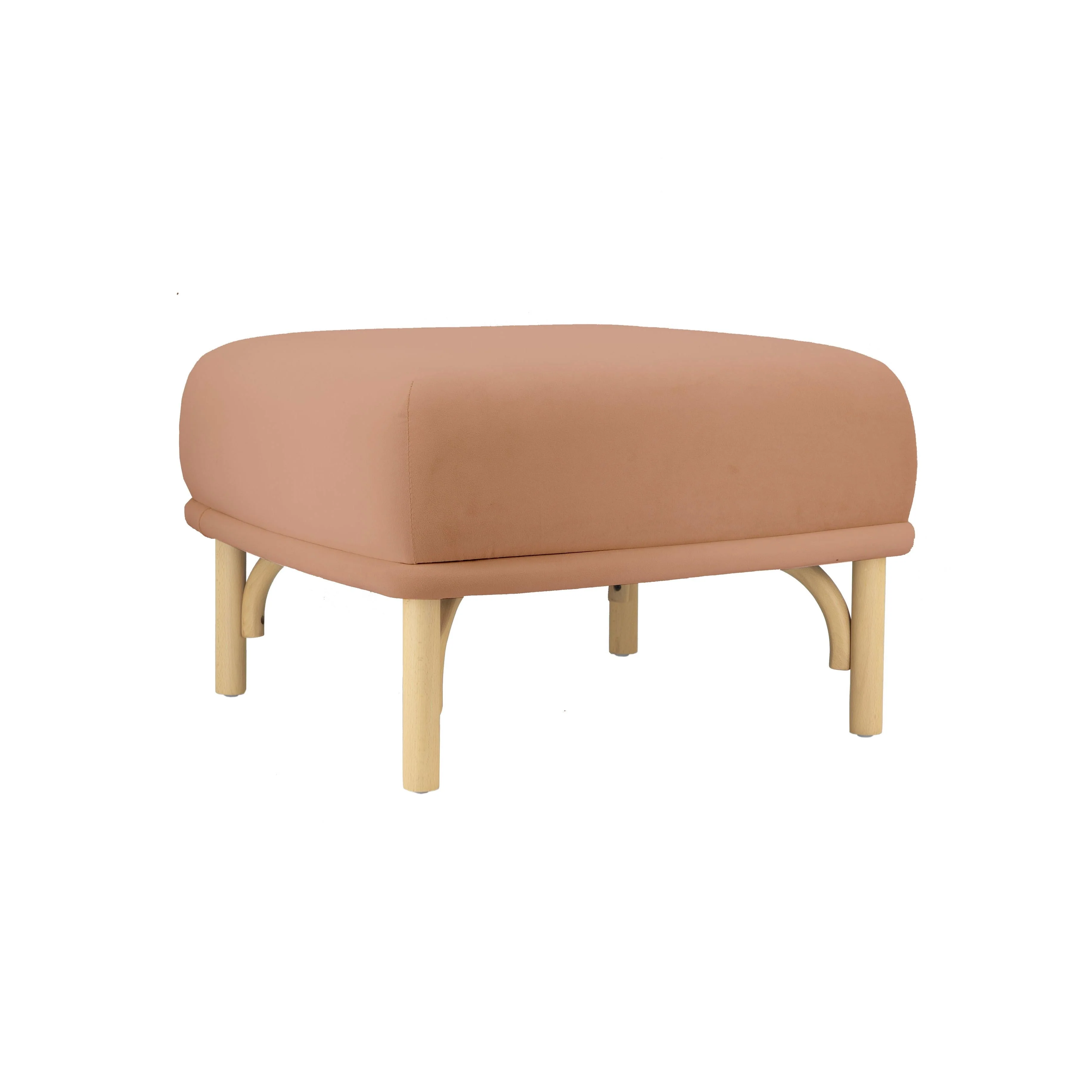 Desiree Performance Velvet Ottoman - Image 11