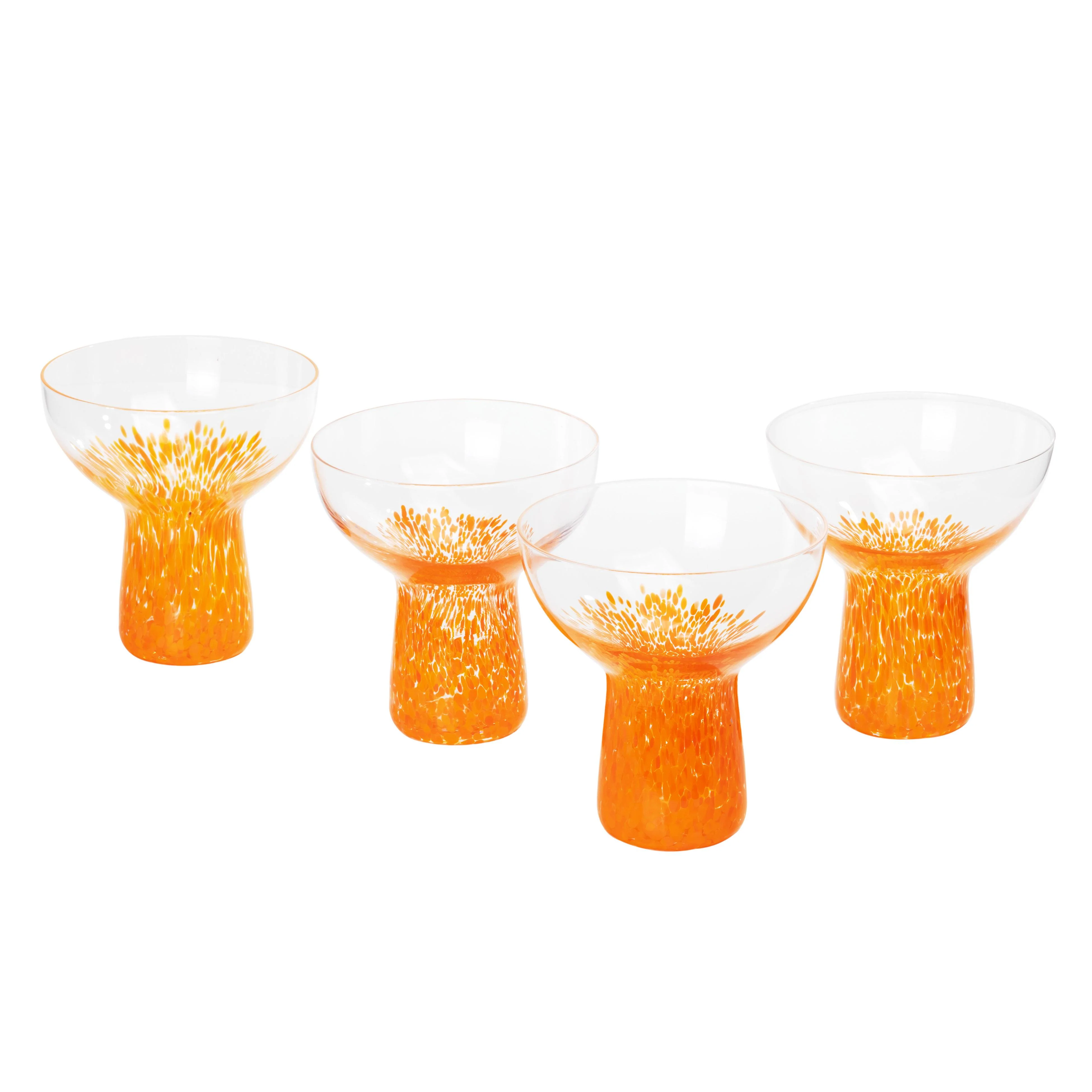 Dottie Handblown Cocktail Glass - Set of 4 - Image 4