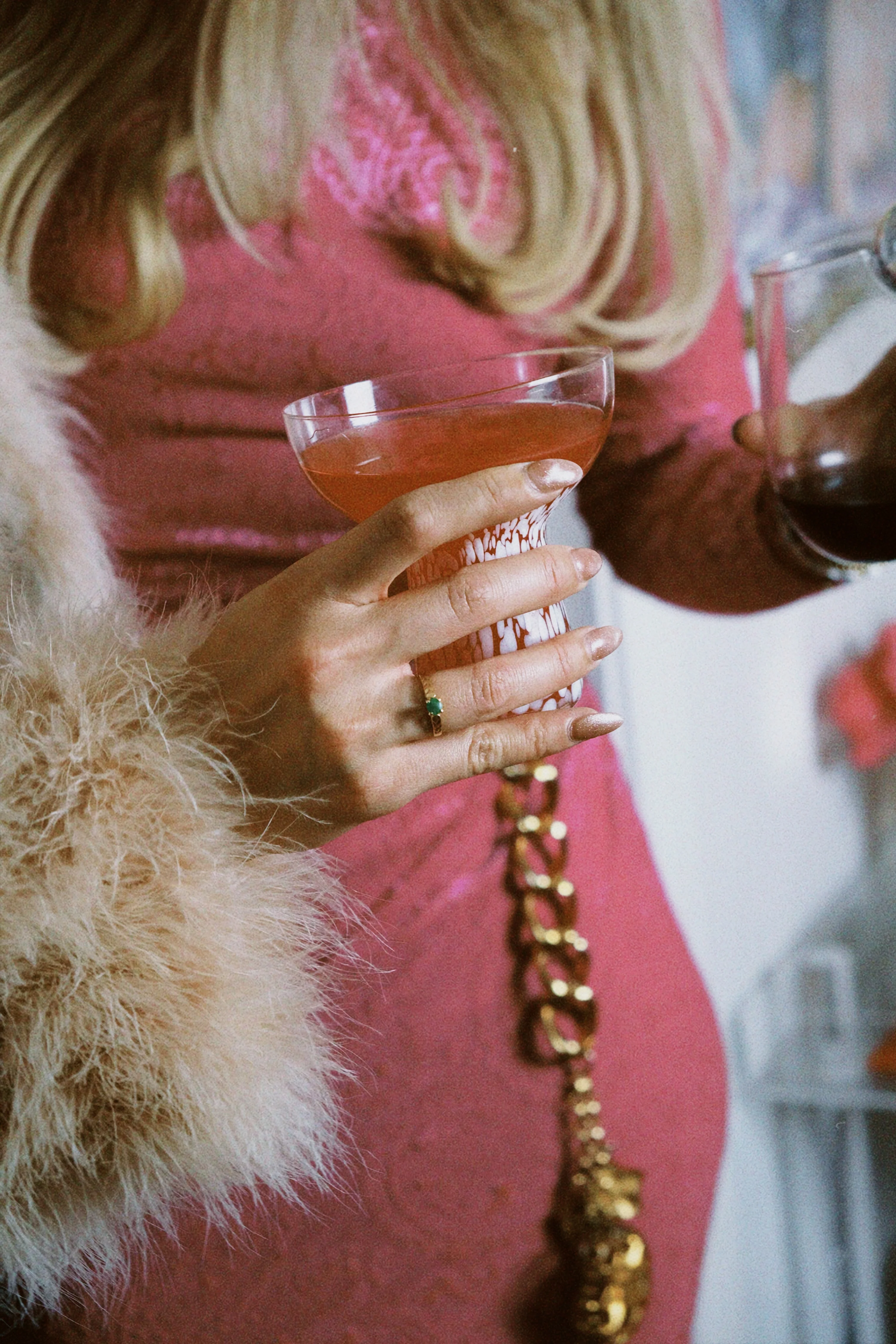 Dottie Handblown Cocktail Glass - Set of 4 - Image 8