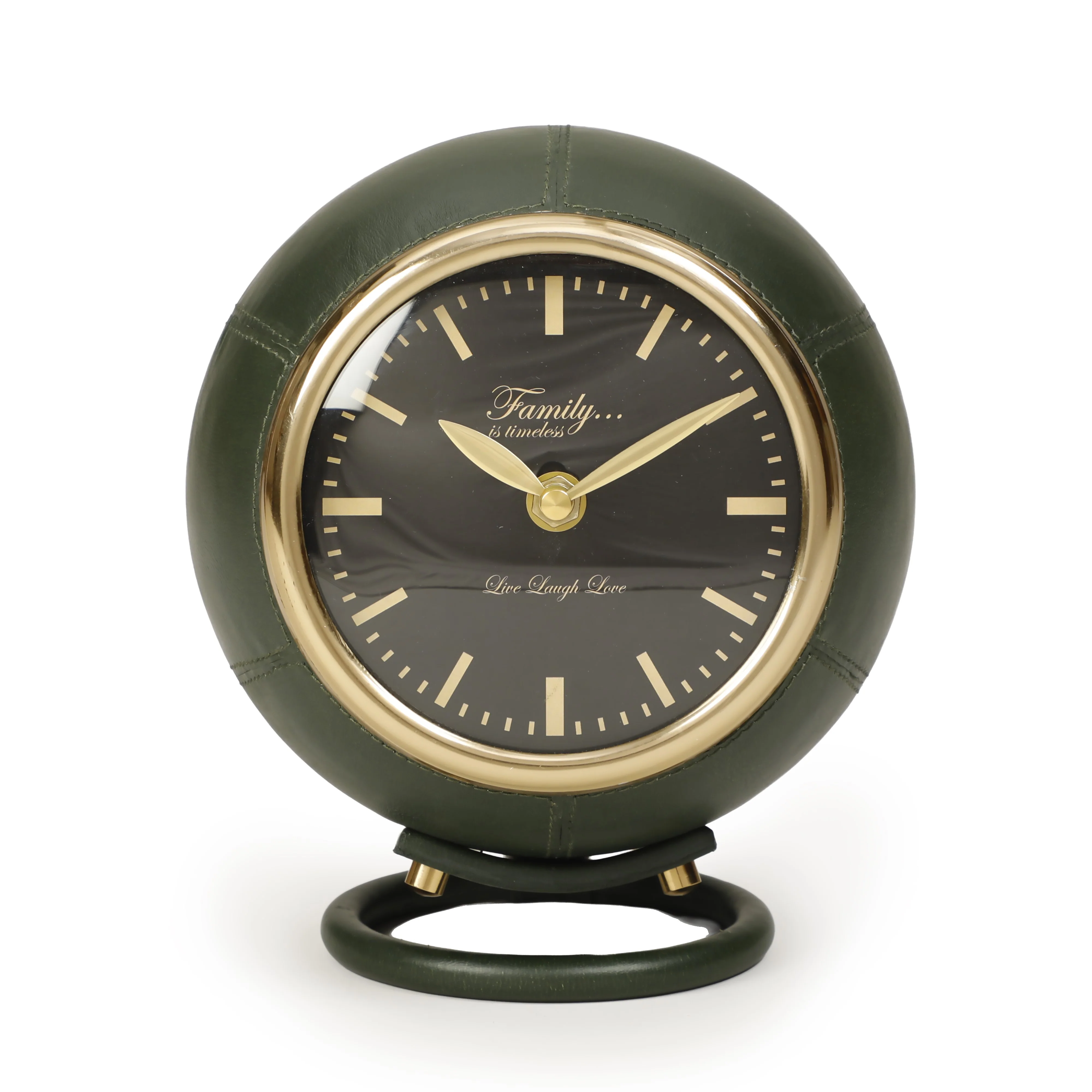 Draper Dark Green Contract-Grade Standing Accent Clock - Image 3