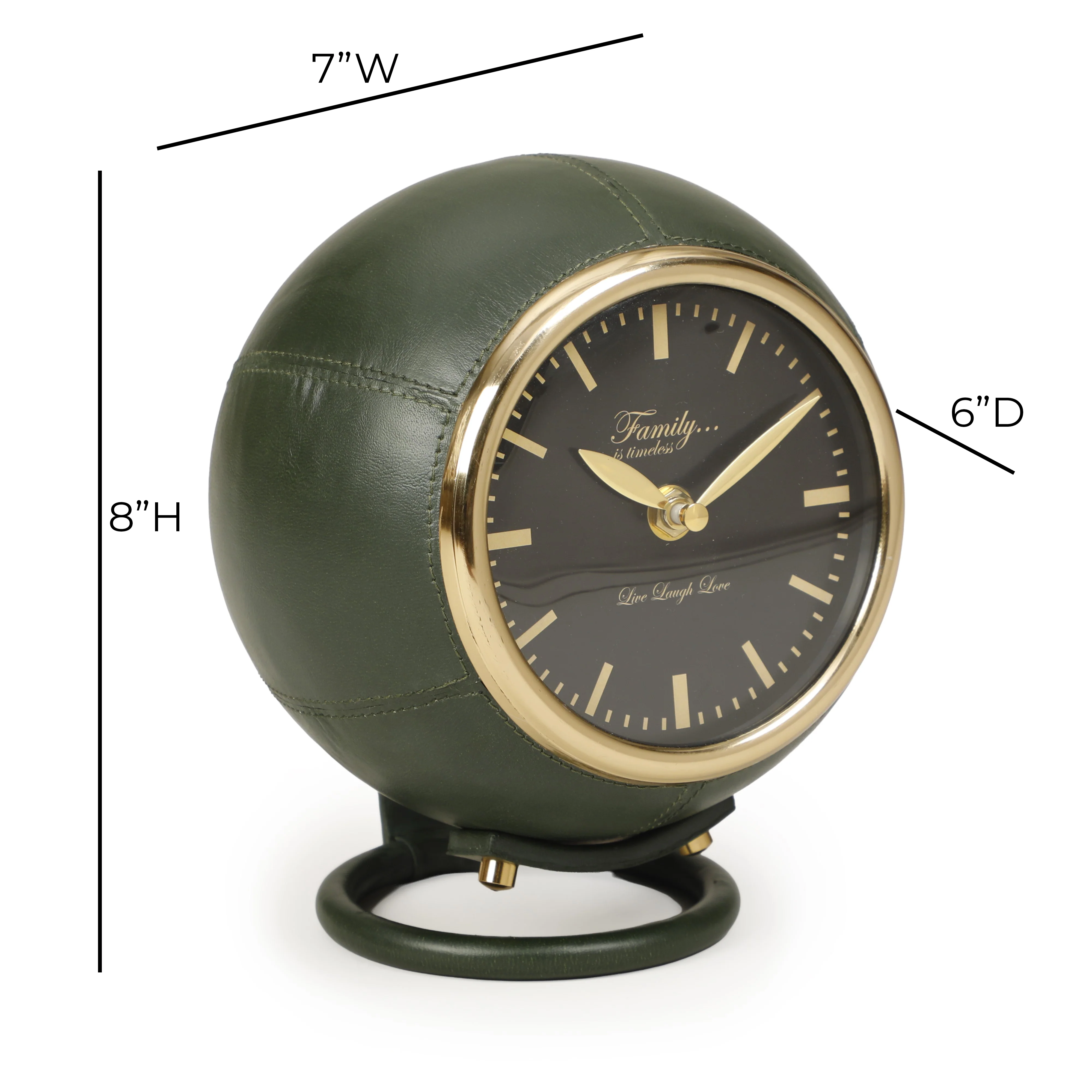 Draper Dark Green Contract-Grade Standing Accent Clock - Image 7