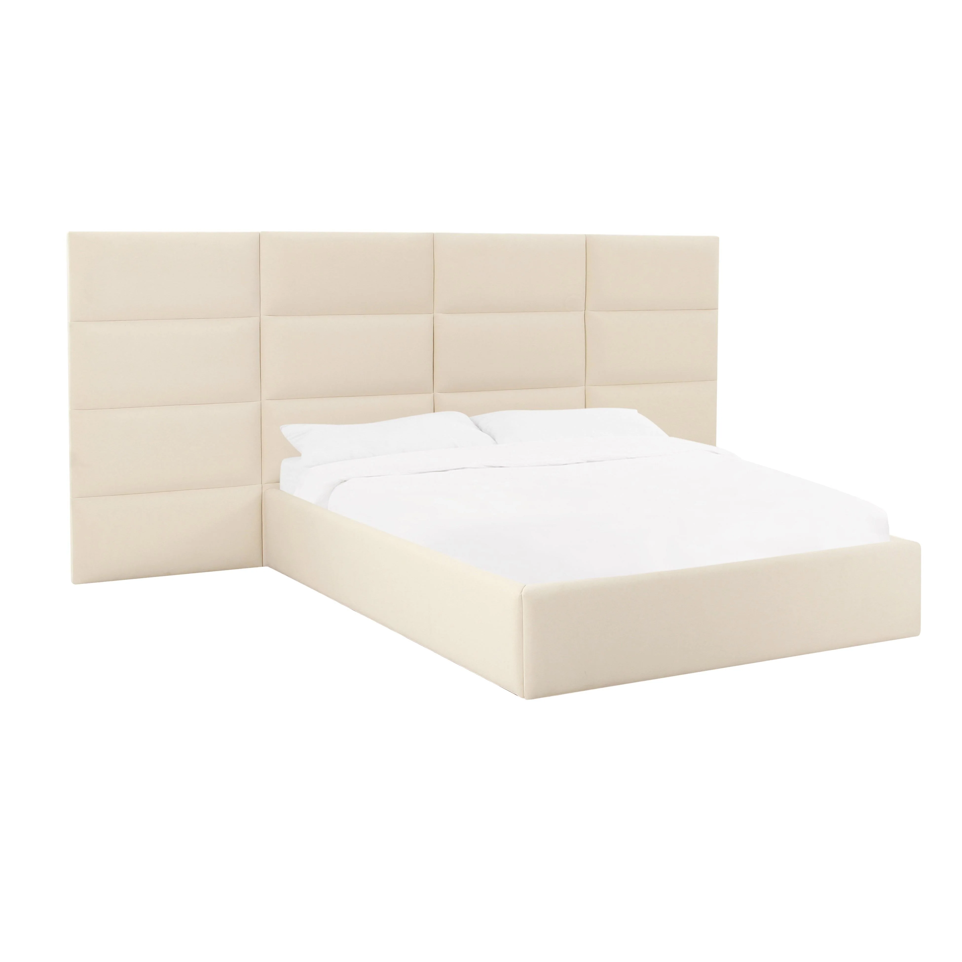 Eliana Performance Velvet Headboard Wings - Image 23