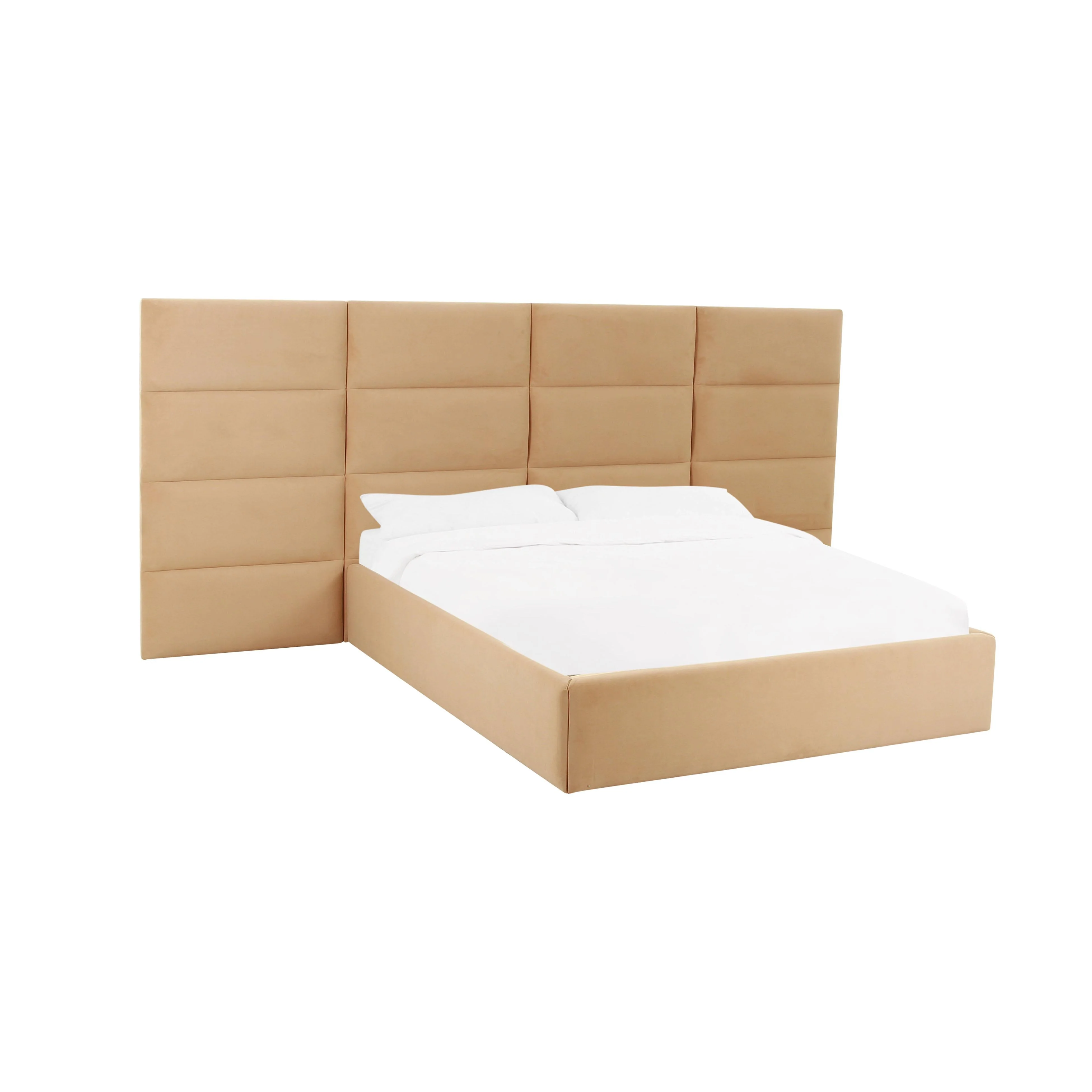 Eliana Performance Velvet Headboard Wings - Image 28