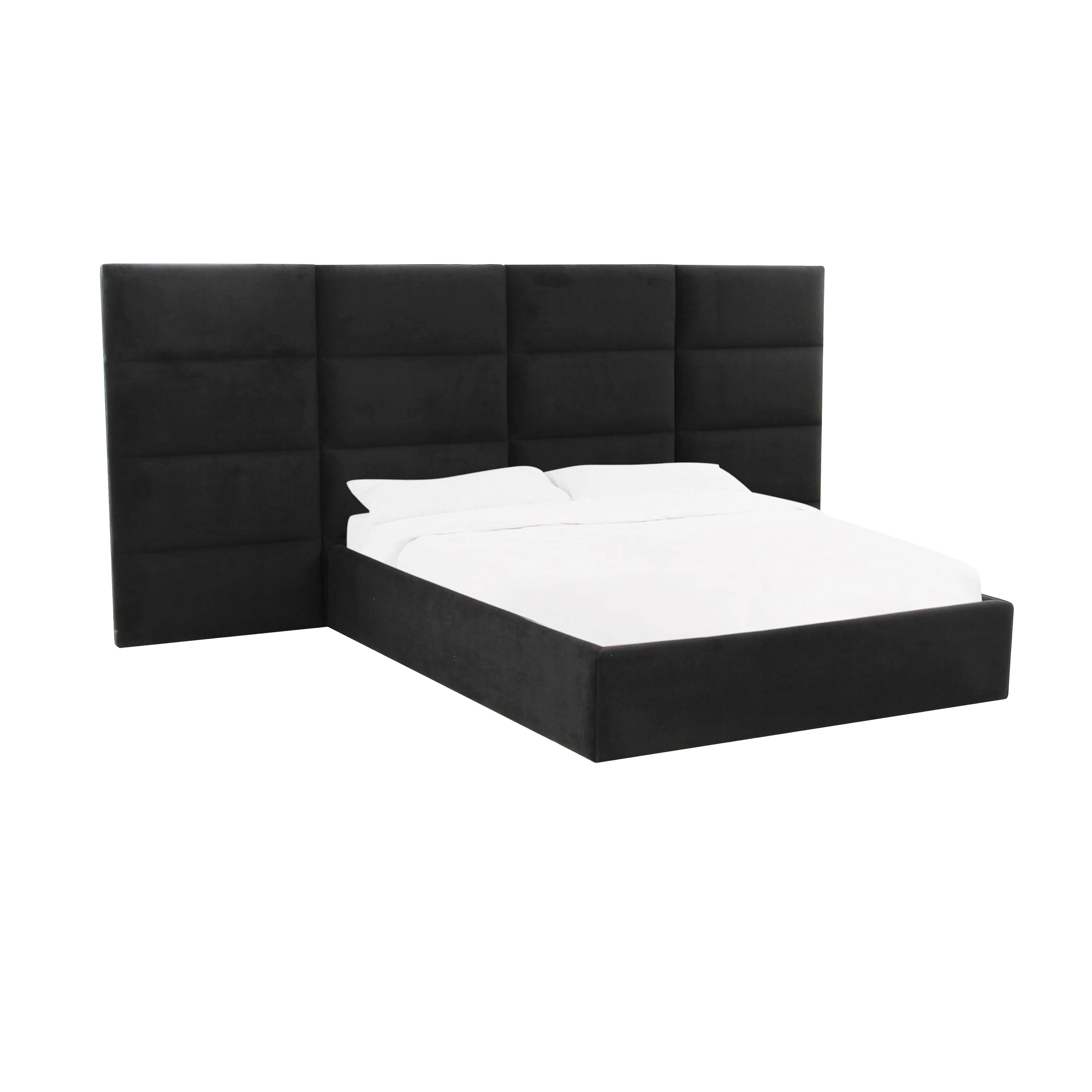 Eliana Performance Velvet Headboard Wings - Image 36