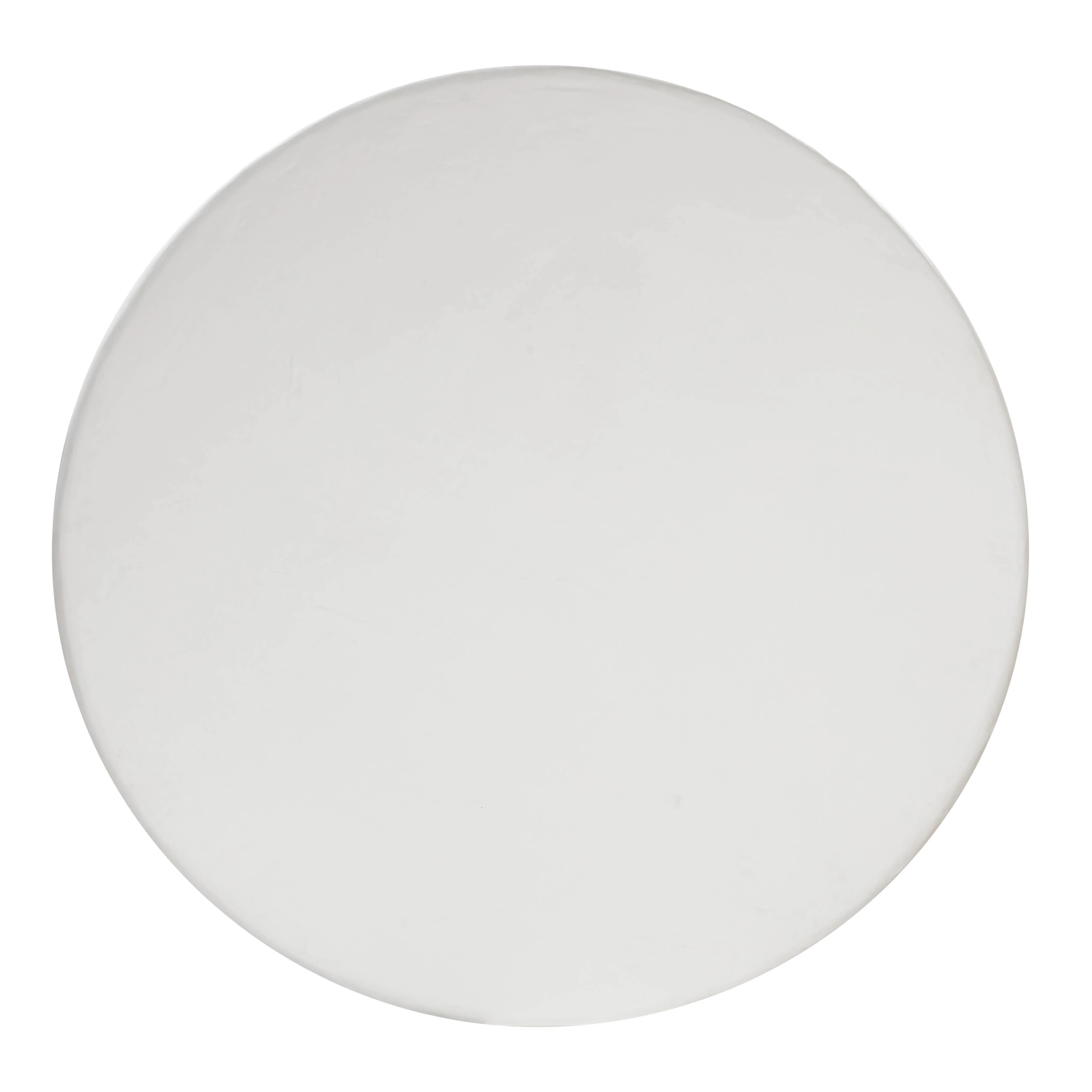 Elika 59" Faux Plaster Indoor / Outdoor Round Dining Table - Image 7