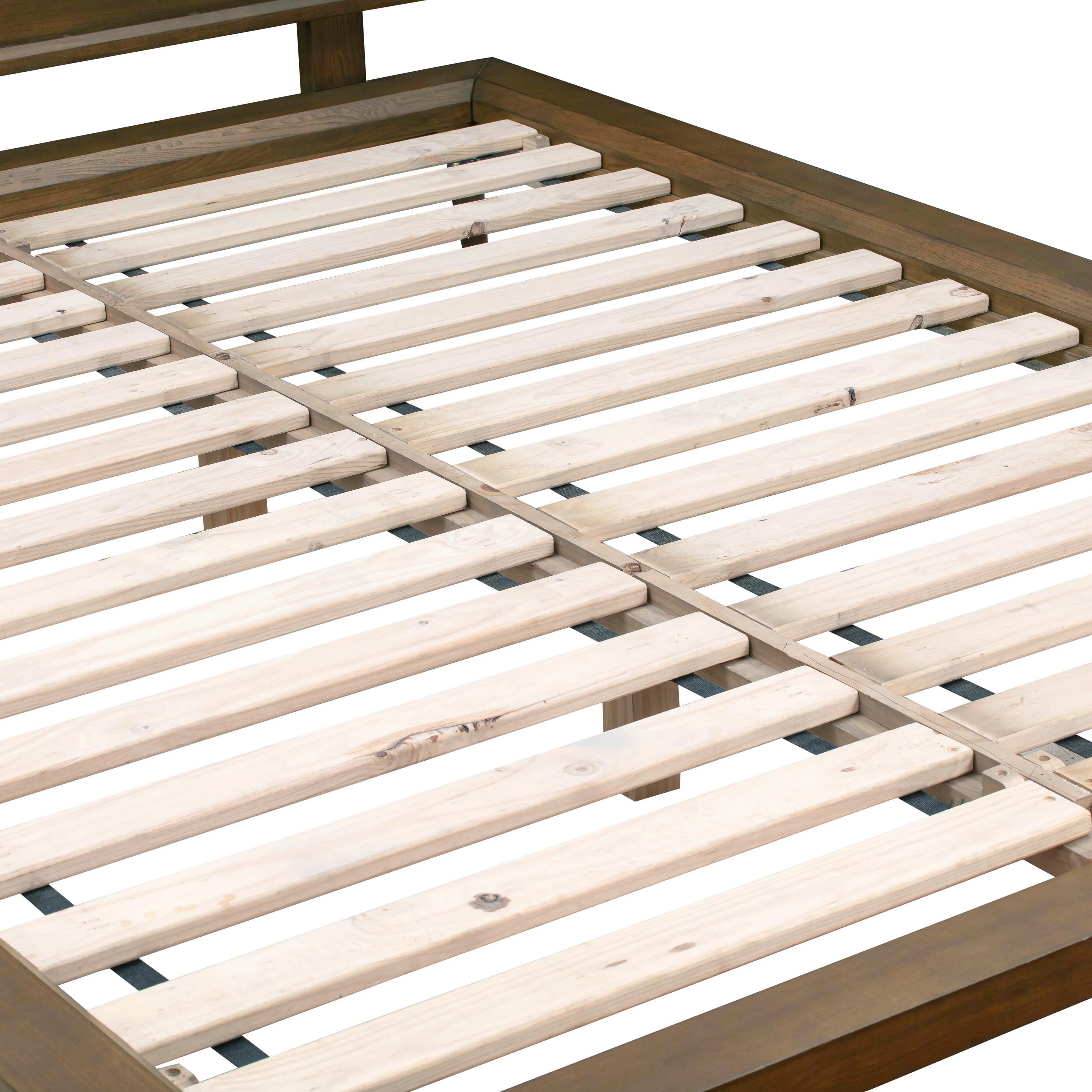 Emery Walnut Wood Platform Bed - Image 13