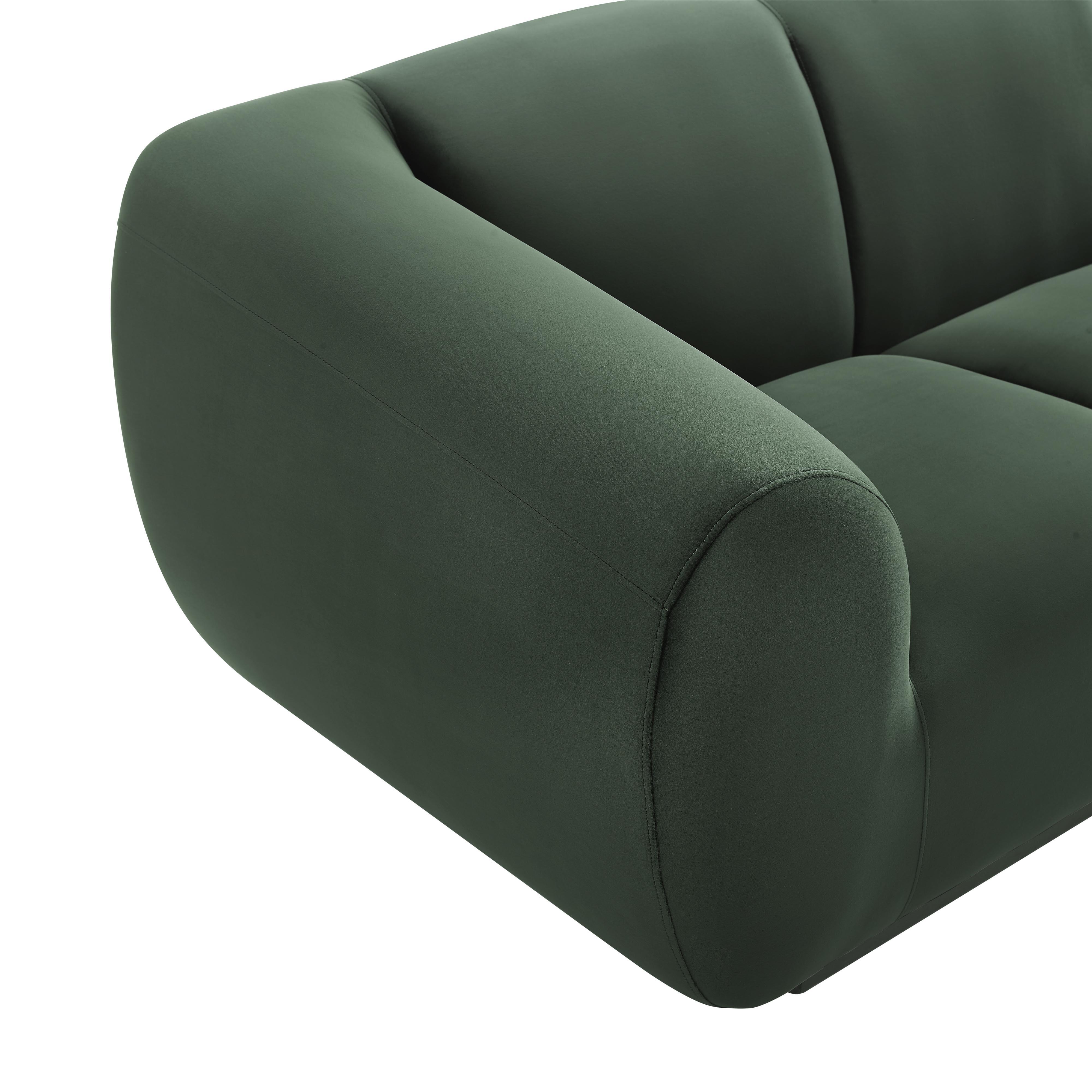 Emmet 90" Performance Velvet Sofa - Image 11