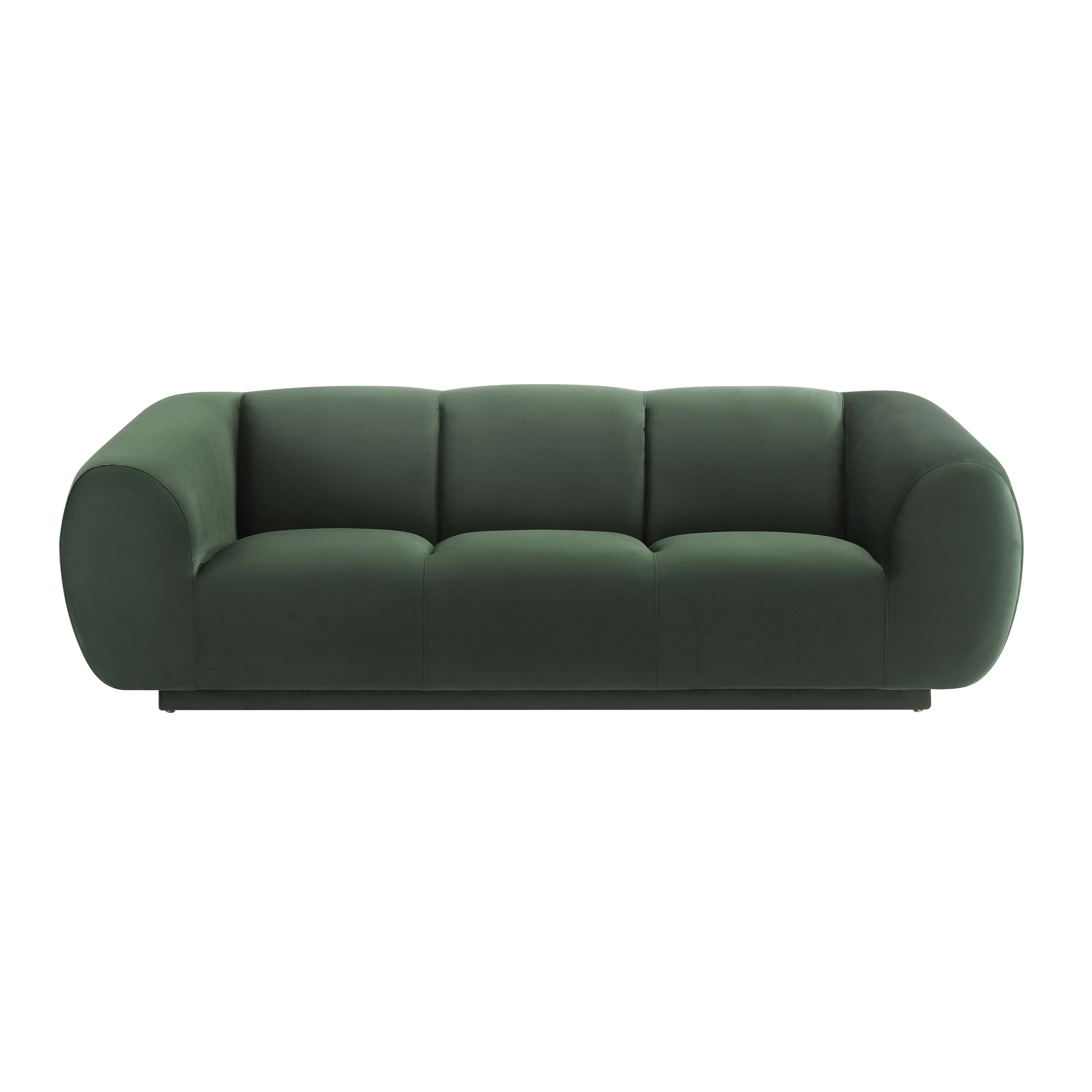 Emmet 90" Performance Velvet Sofa - Image 9