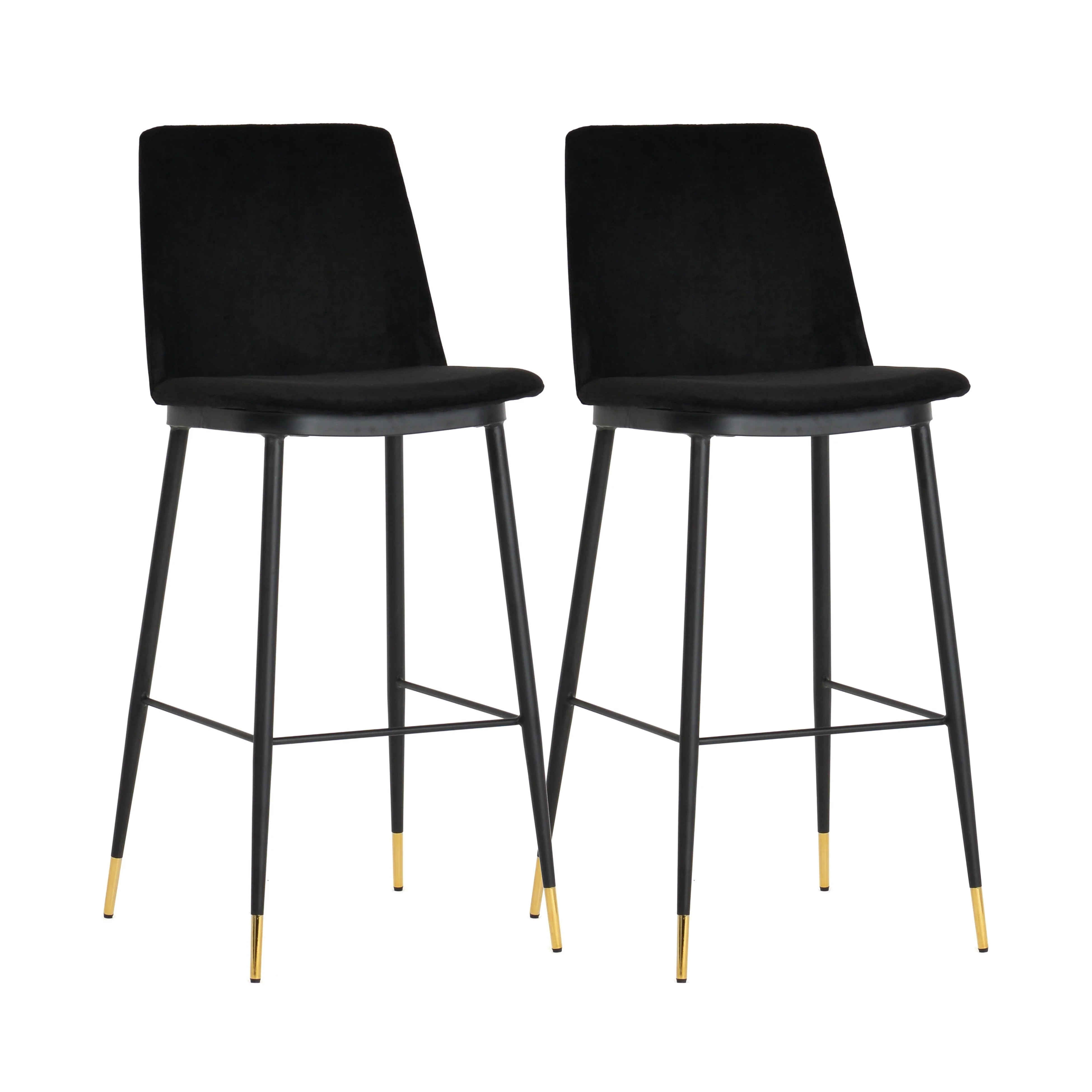 Evora Velvet Counter Stool - Set of 2 - Image 28