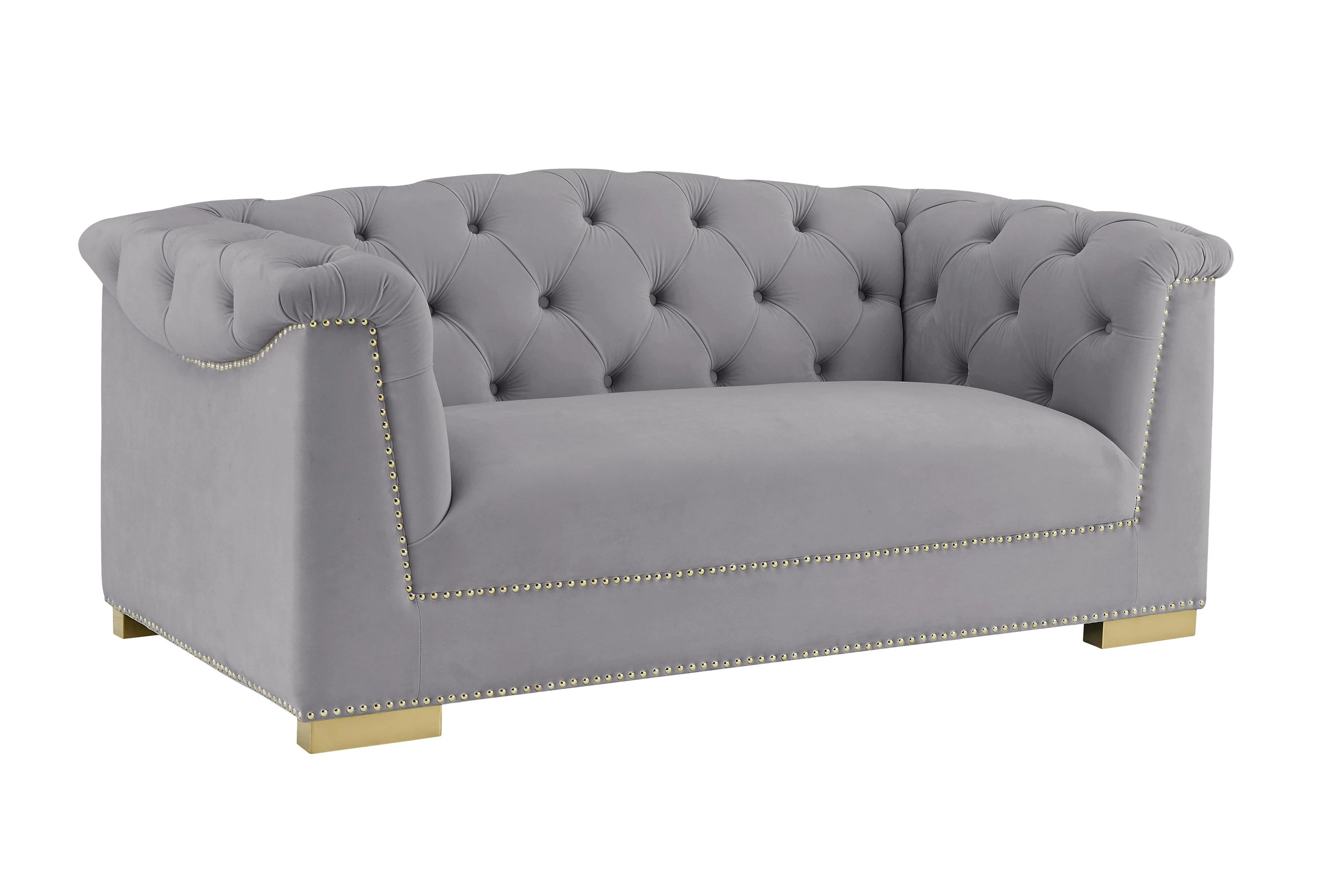 Farah 69" Performance Velvet Loveseat - Image 10