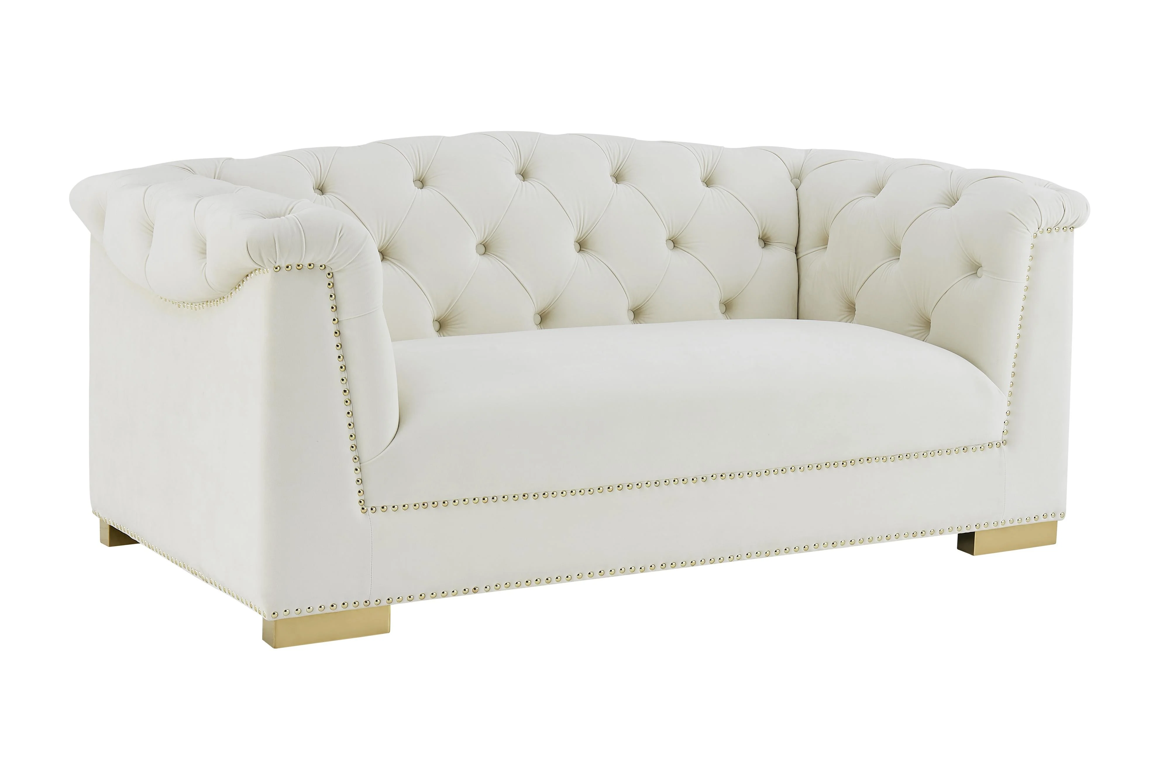 Farah 69" Performance Velvet Loveseat - Image 3