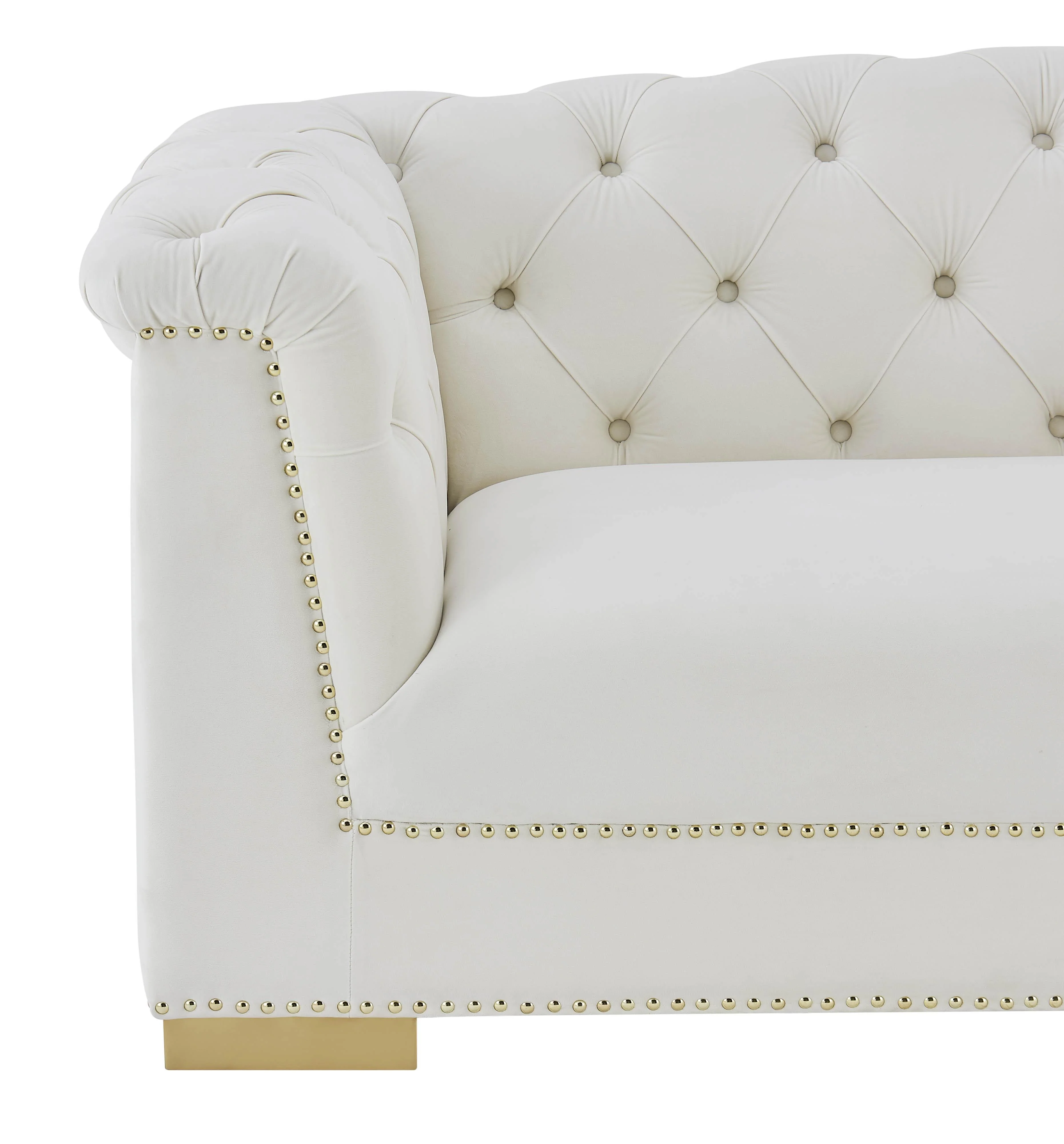 Farah 69" Performance Velvet Loveseat - Image 5