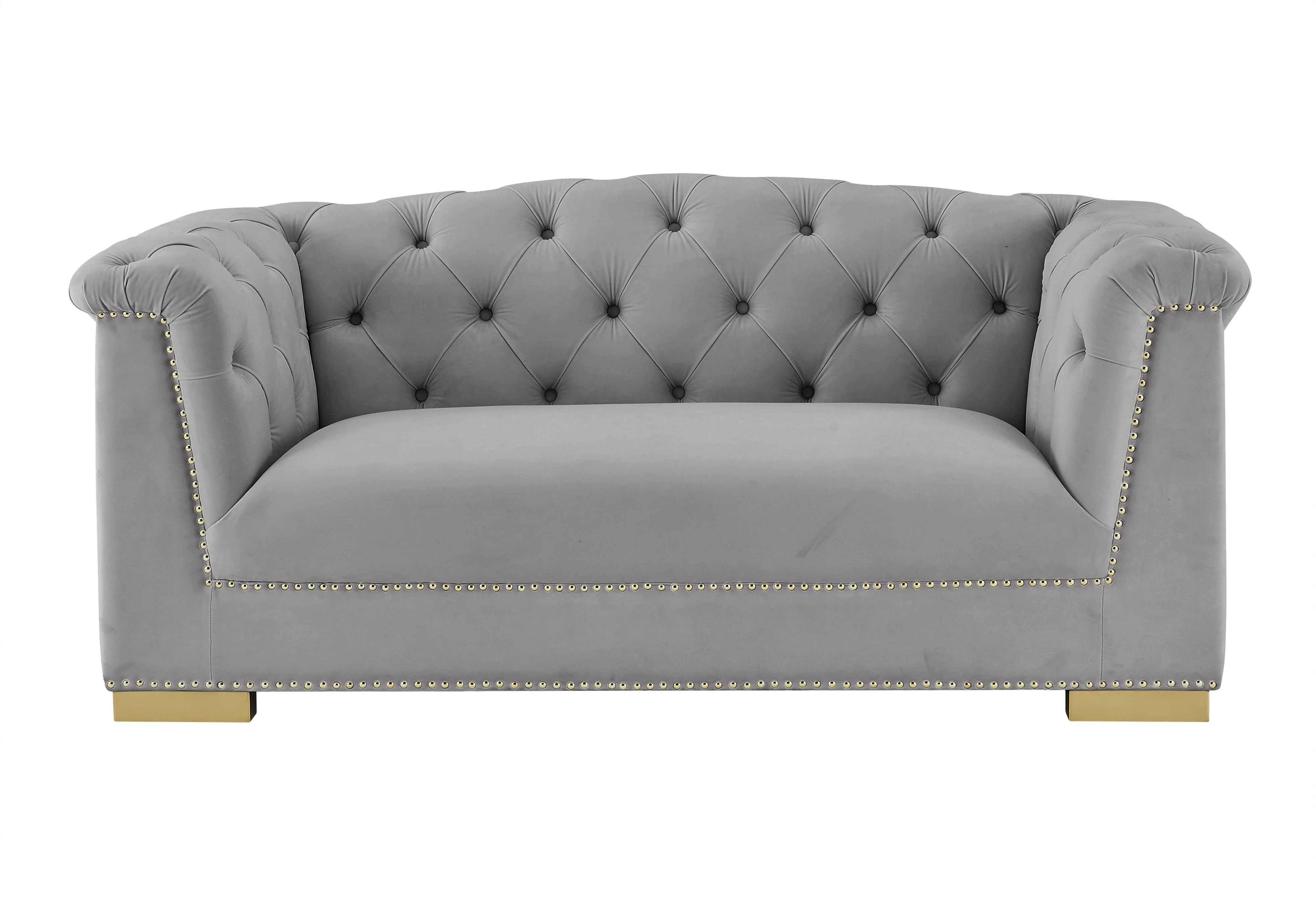 Farah 69" Performance Velvet Loveseat - Image 8
