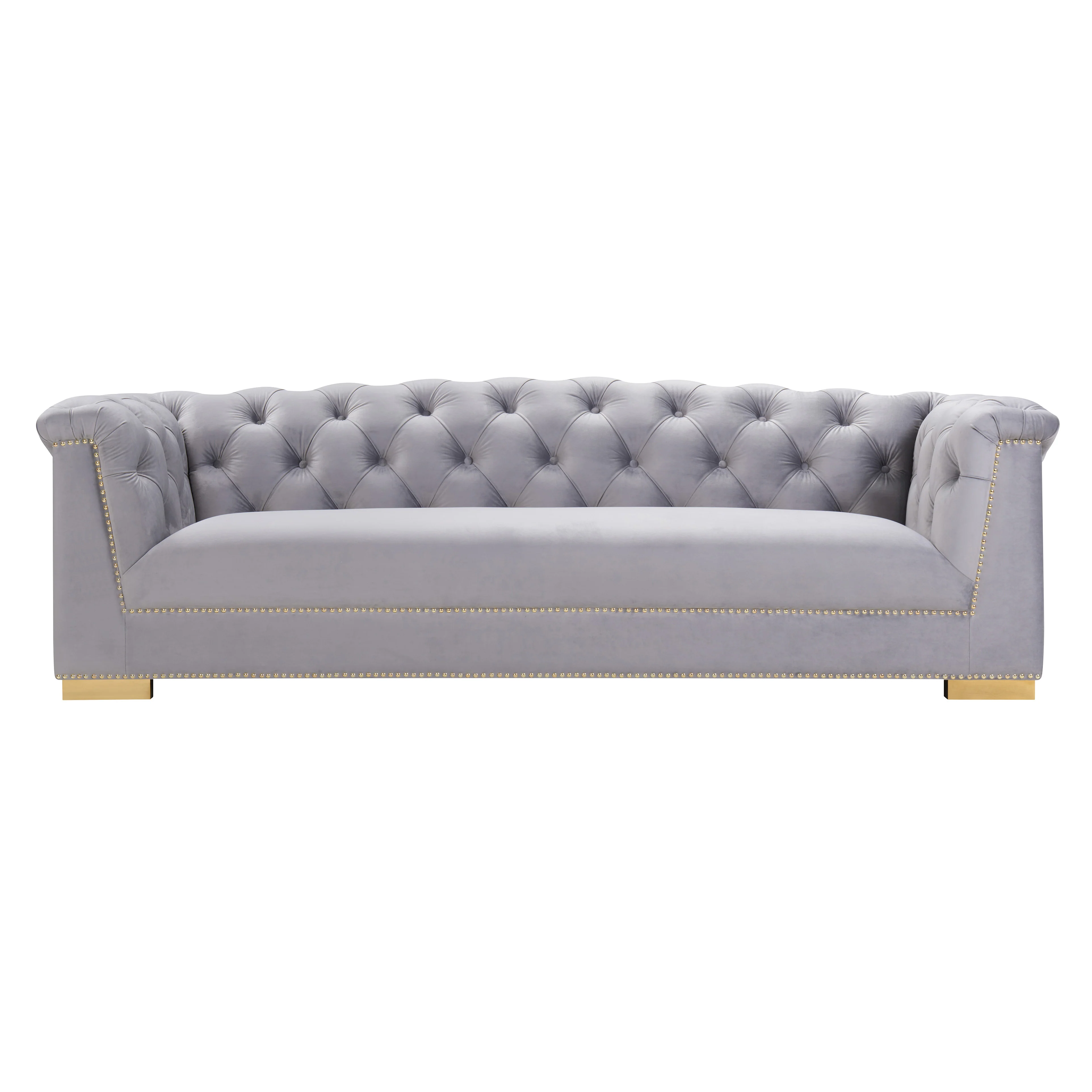 Farah 91" Performance Velvet Sofa - Image 10