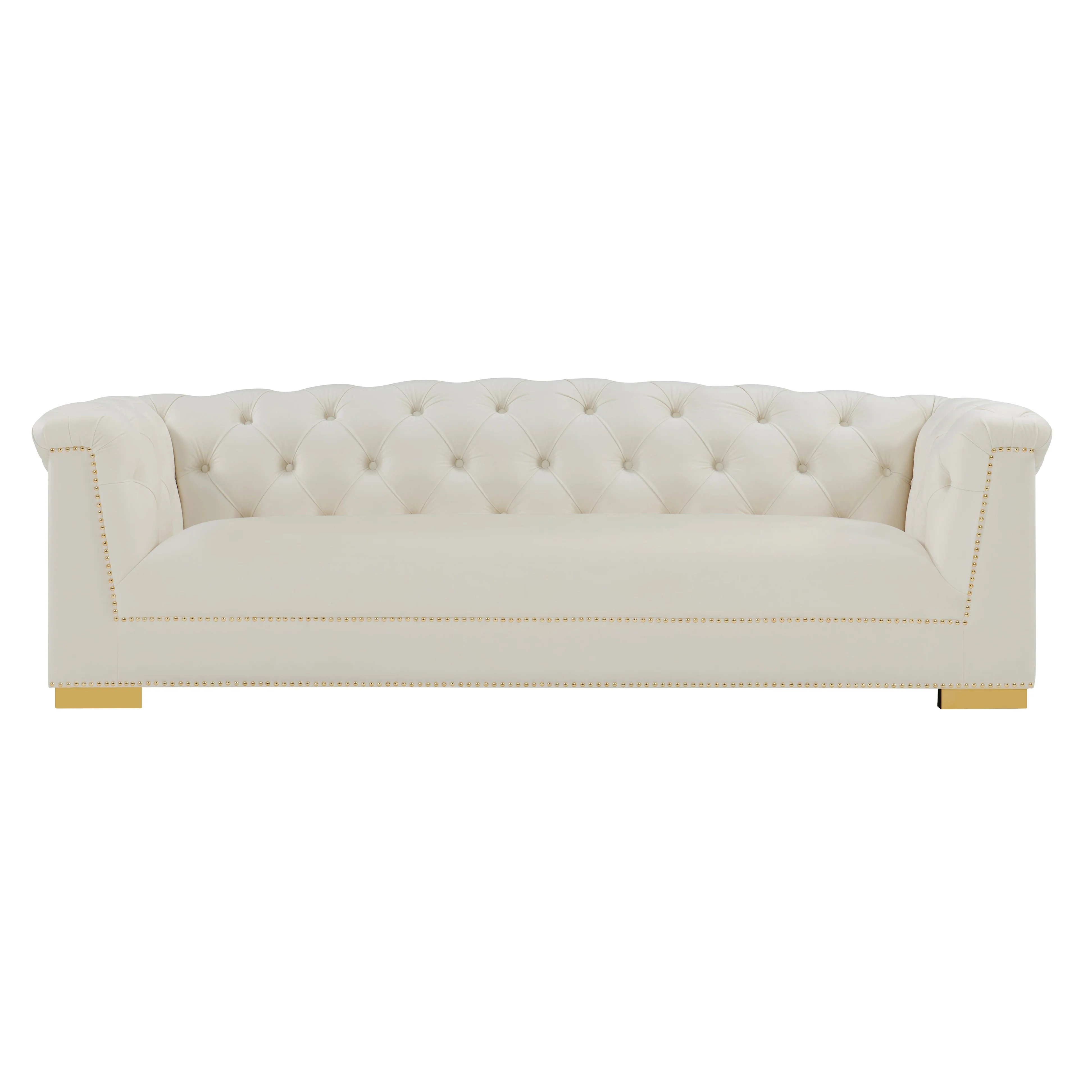 Farah 91" Performance Velvet Sofa - Image 3