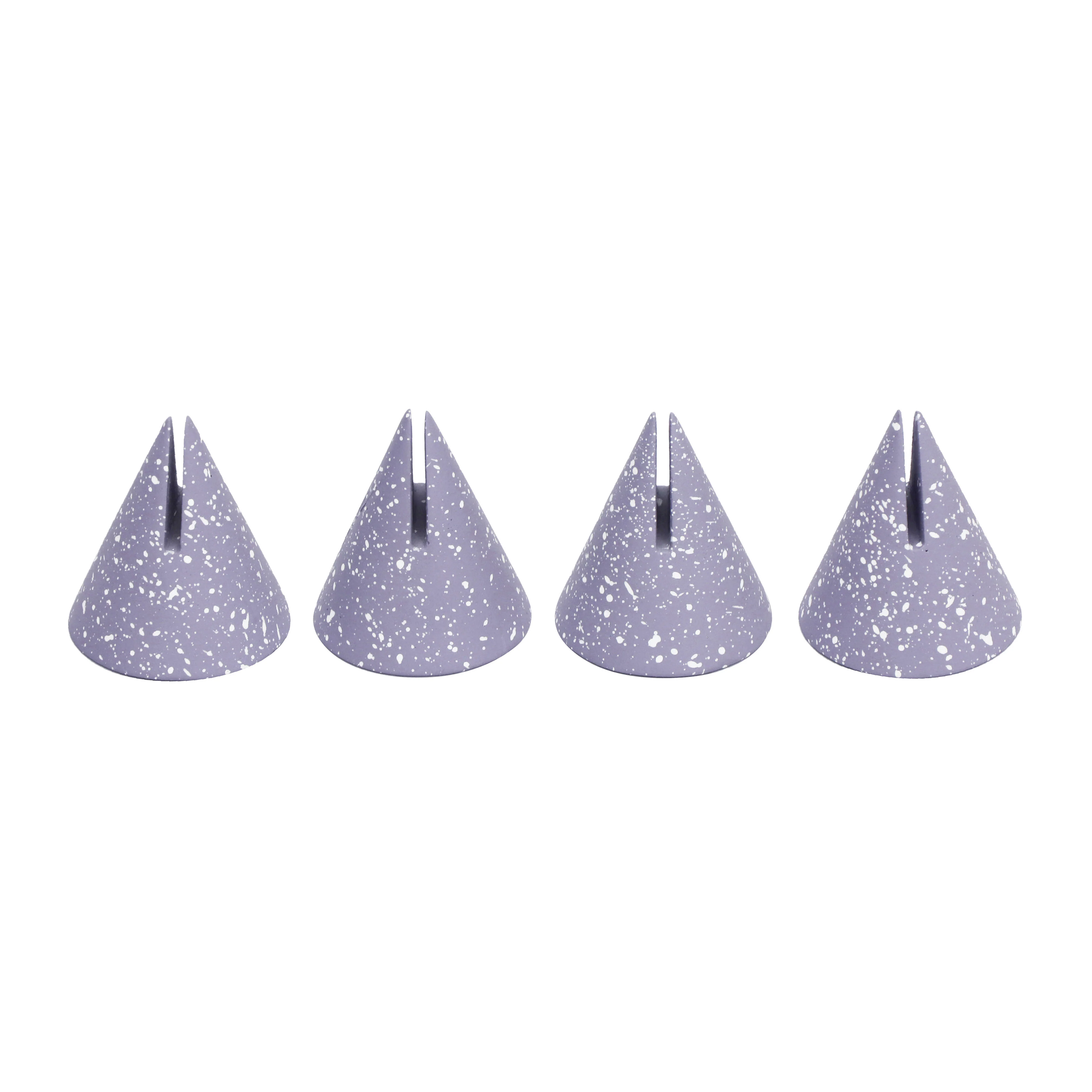 Gabby Speckled Cone Card Holder - Set of 4 - Image 11