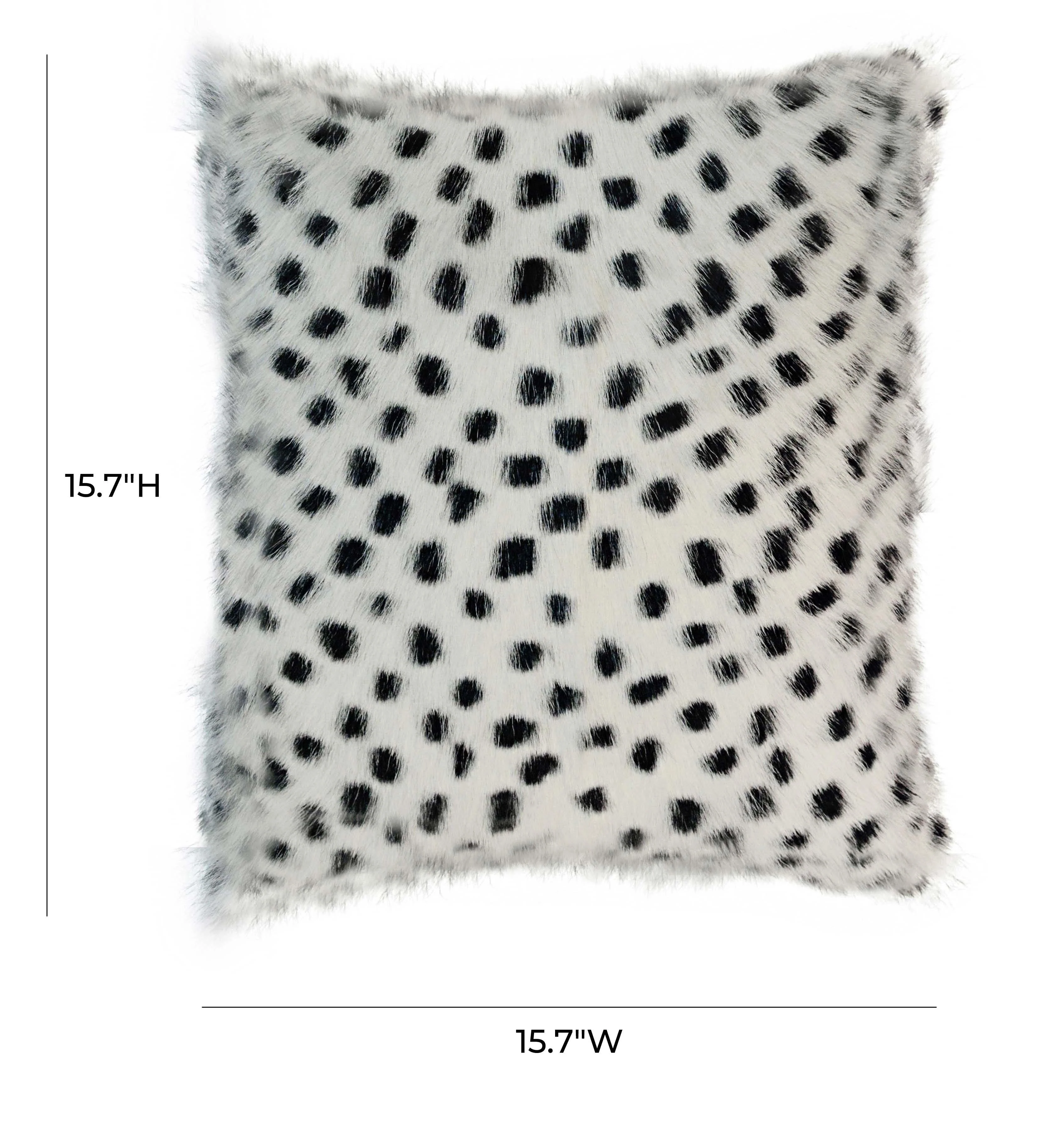 Genuine Goatskin Throw Pillow (20"X12"-16"X16") - Image 8