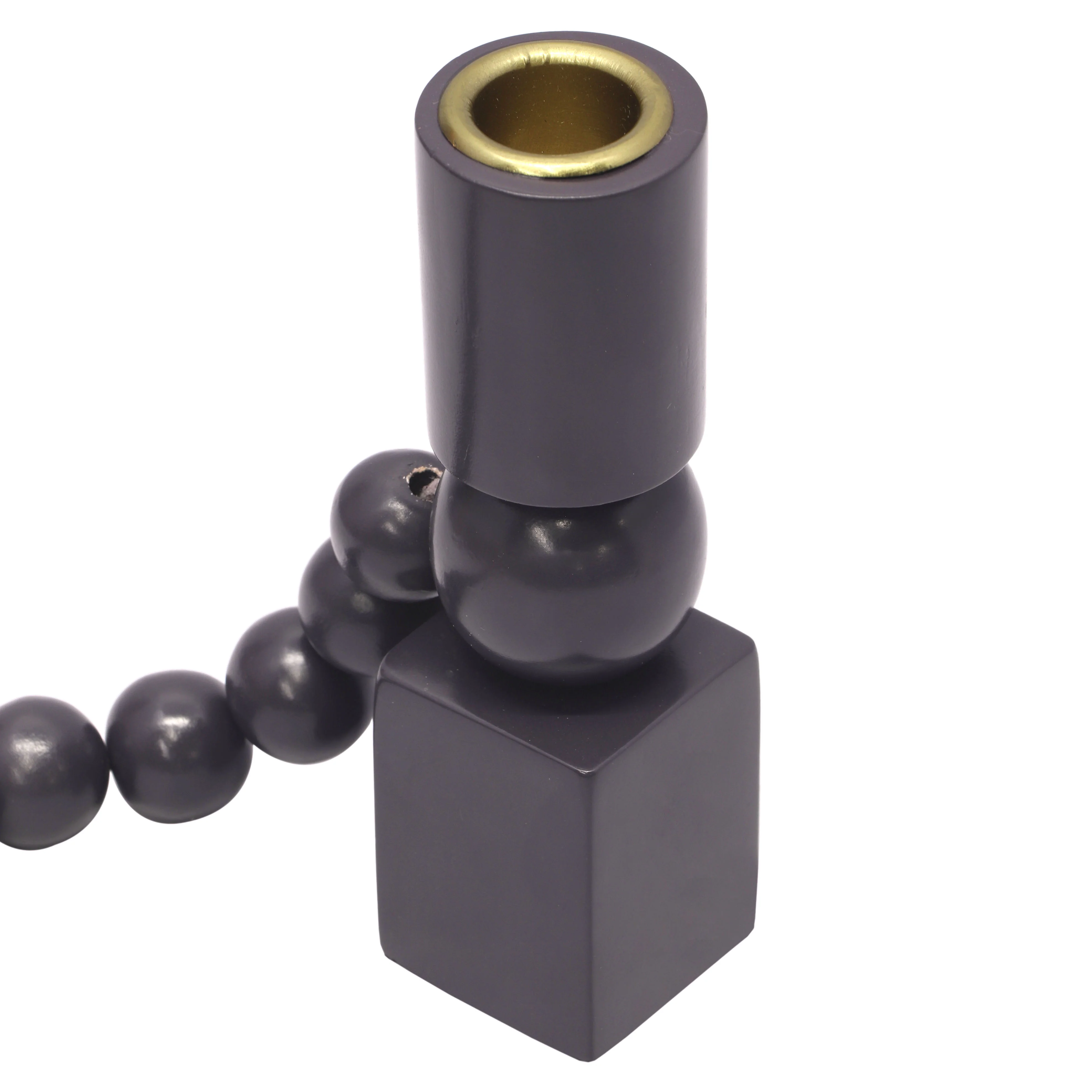 Harrison Wooden Candlestick - Image 4