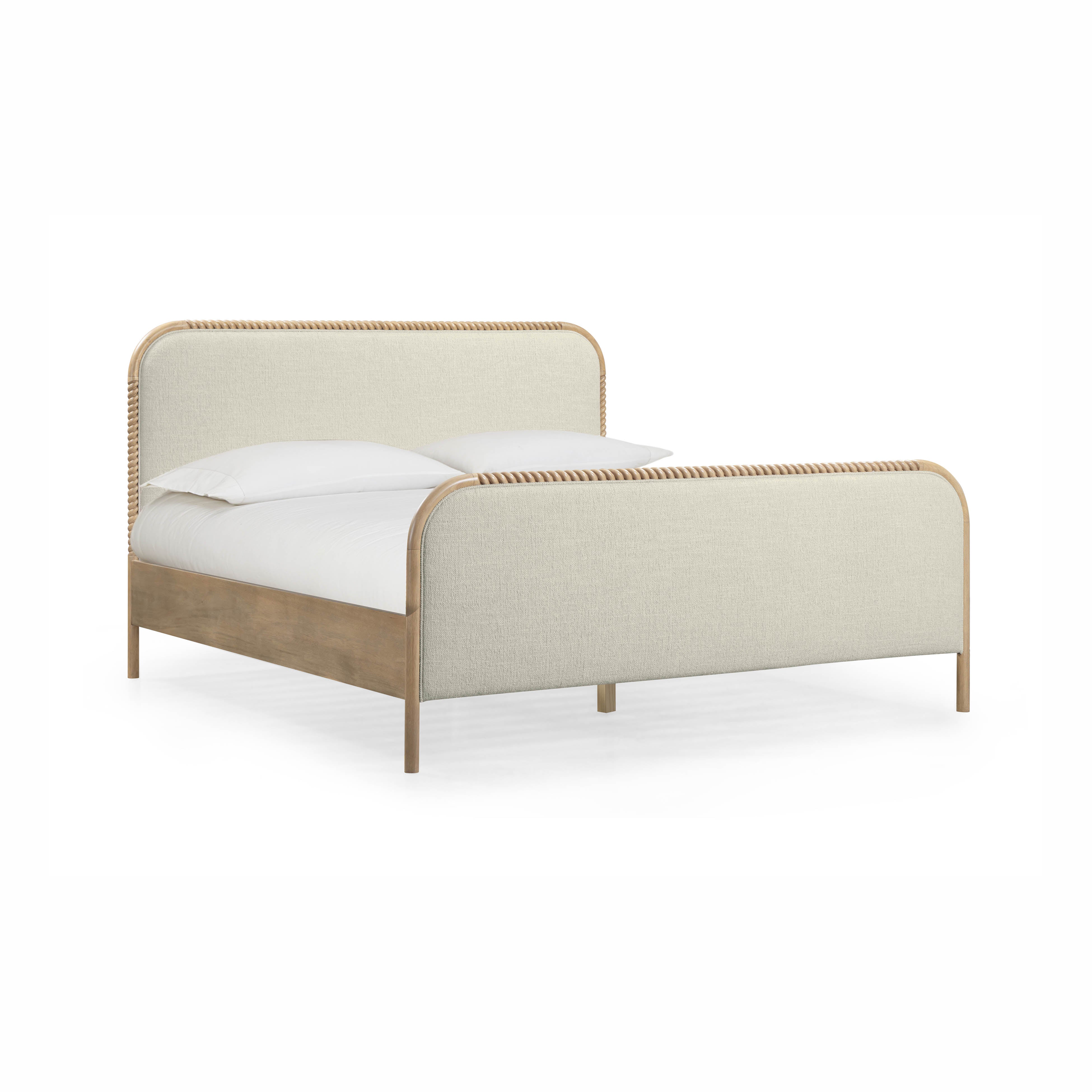 Hatia Basketweave Panel Bed - Image 10