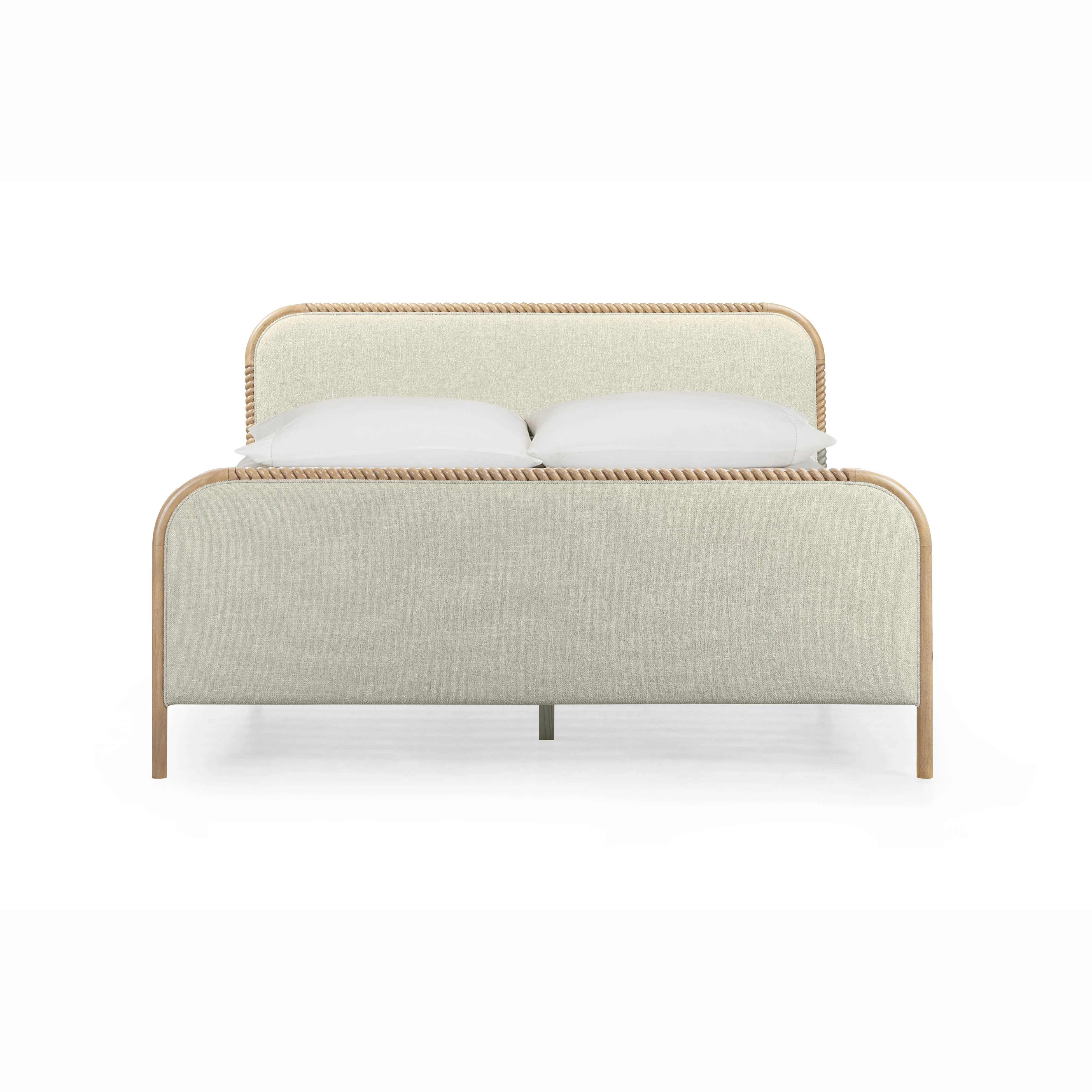 Hatia Basketweave Panel Bed - Image 12