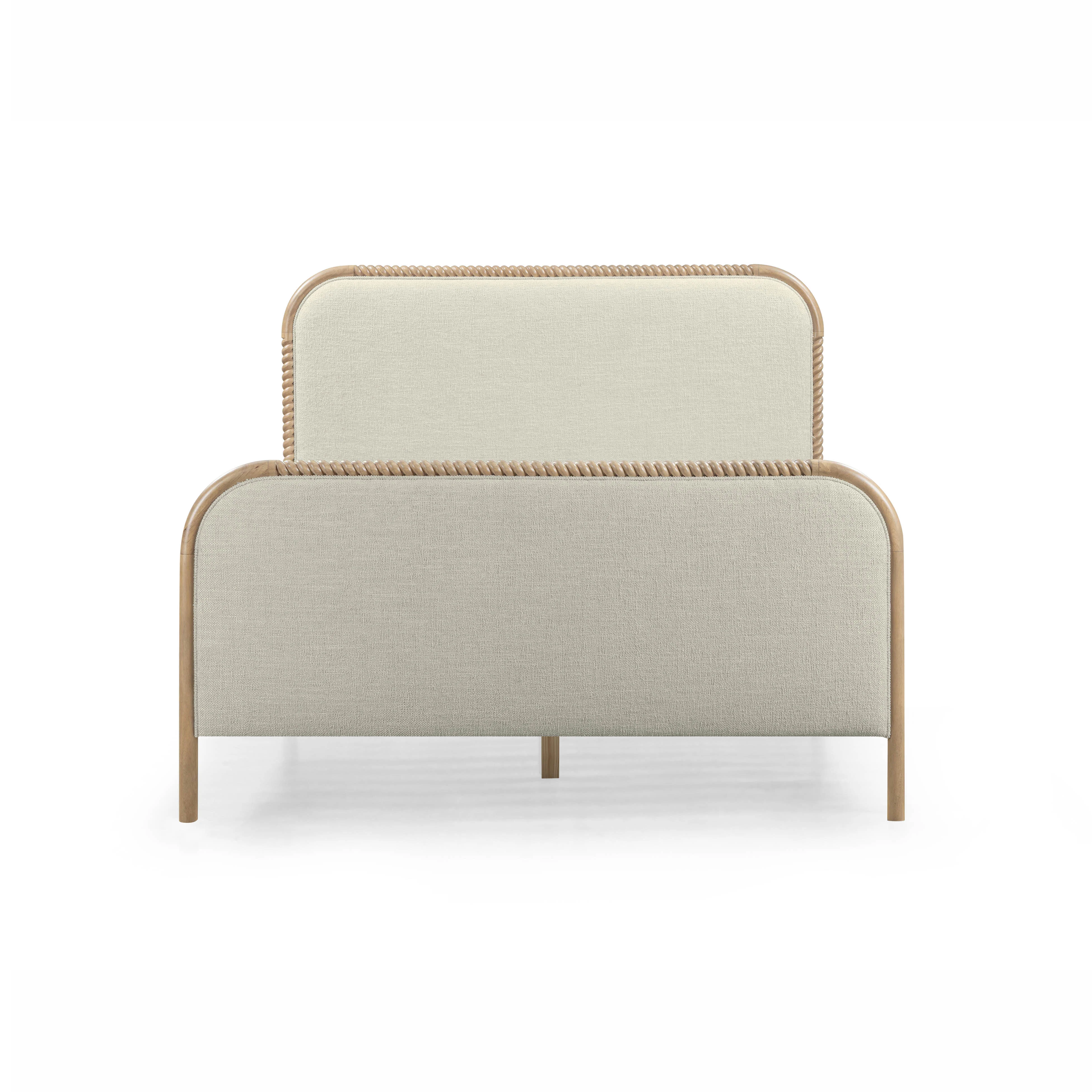 Hatia Basketweave Panel Bed - Image 6