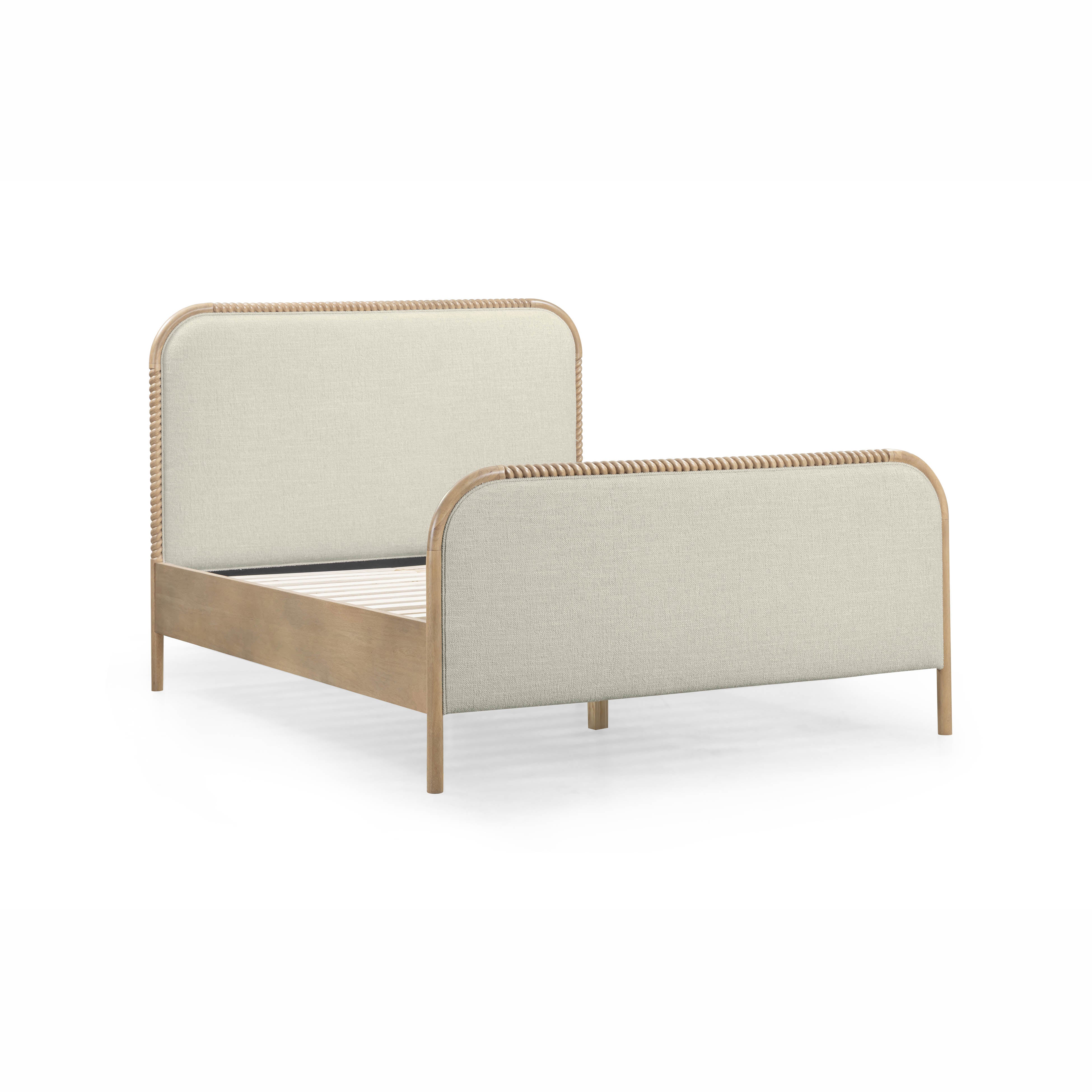 Hatia Basketweave Panel Bed - Image 7