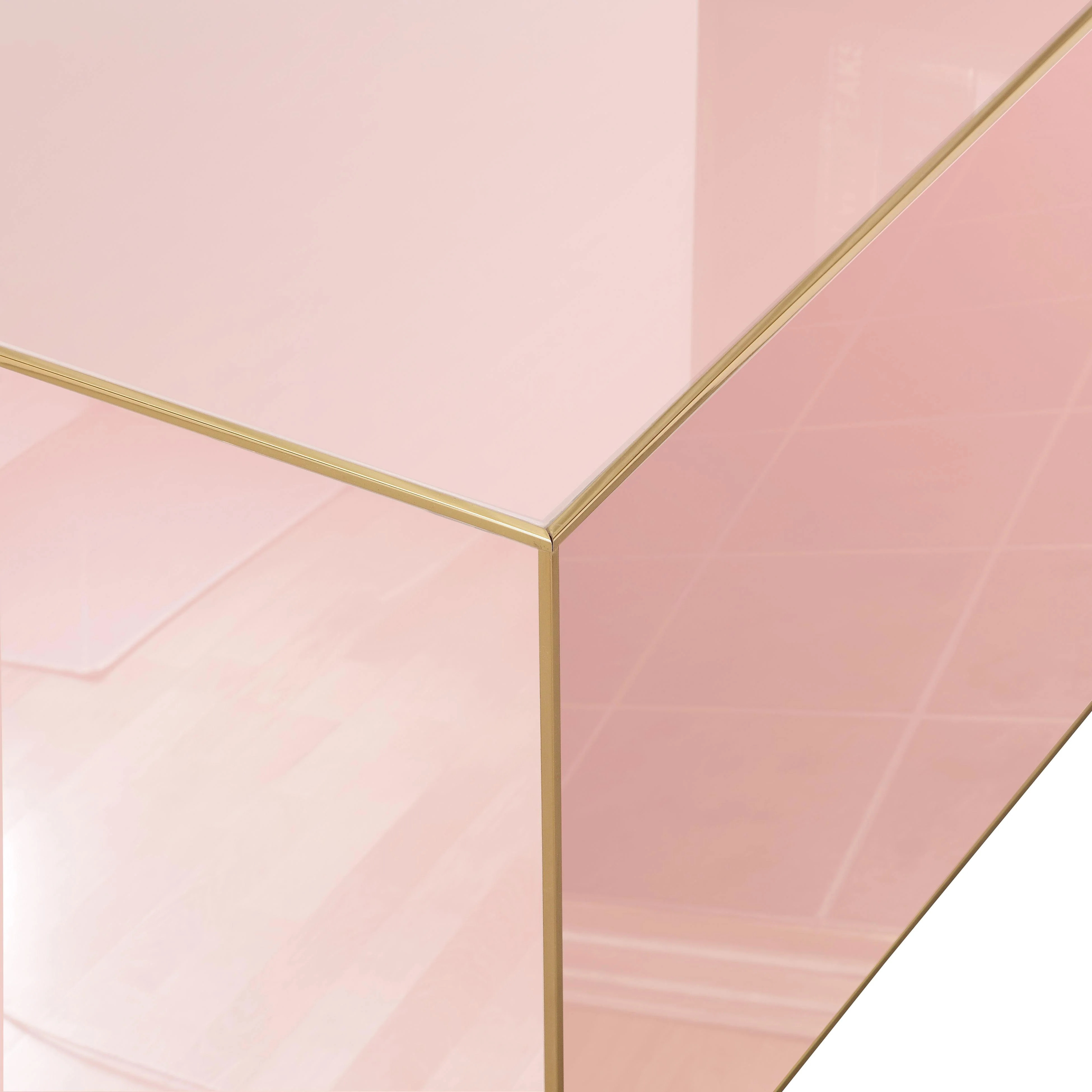 Havana 35" Glass Square Coffee Table - Image 9
