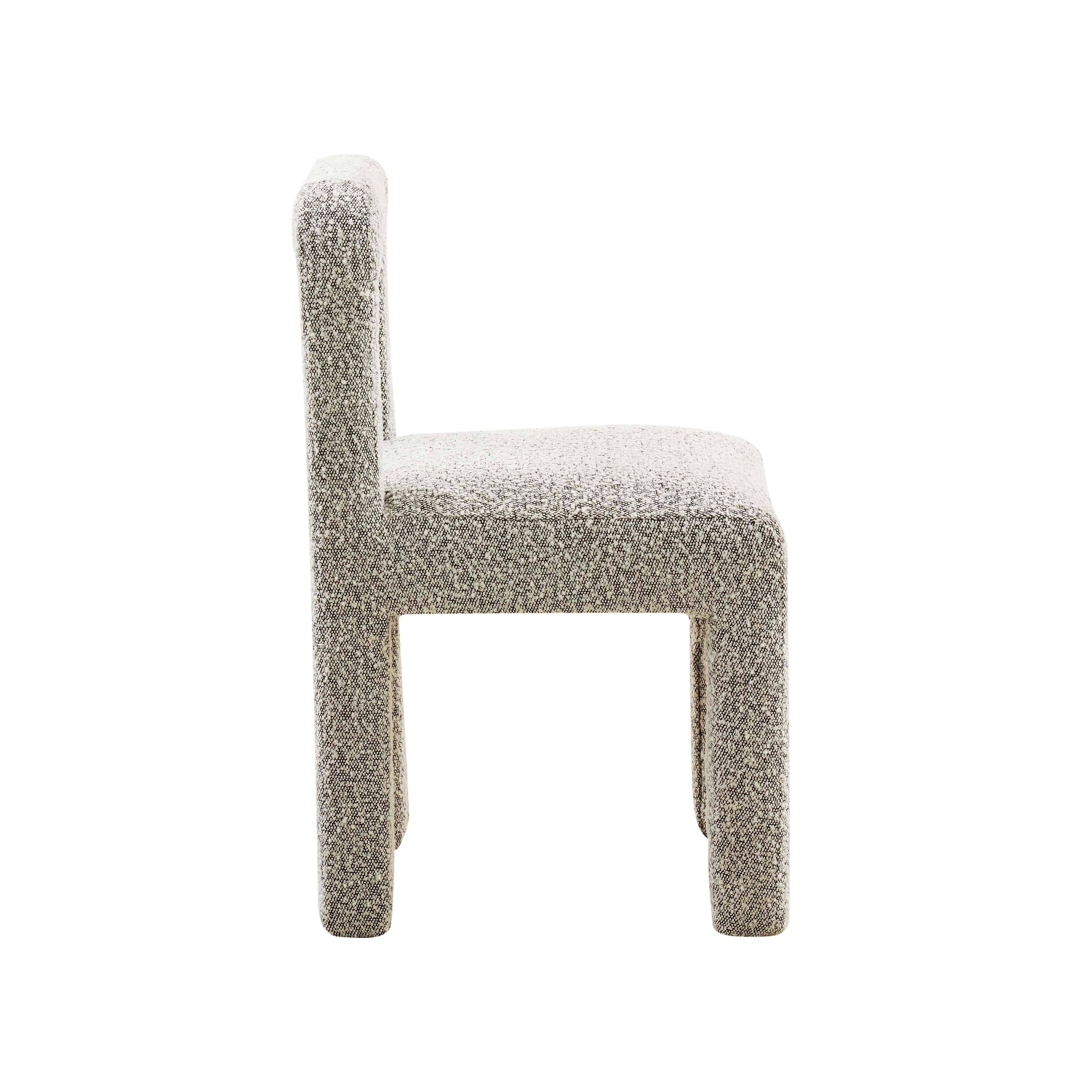 Hazel Performance Boucle Dining Chair - Image 4