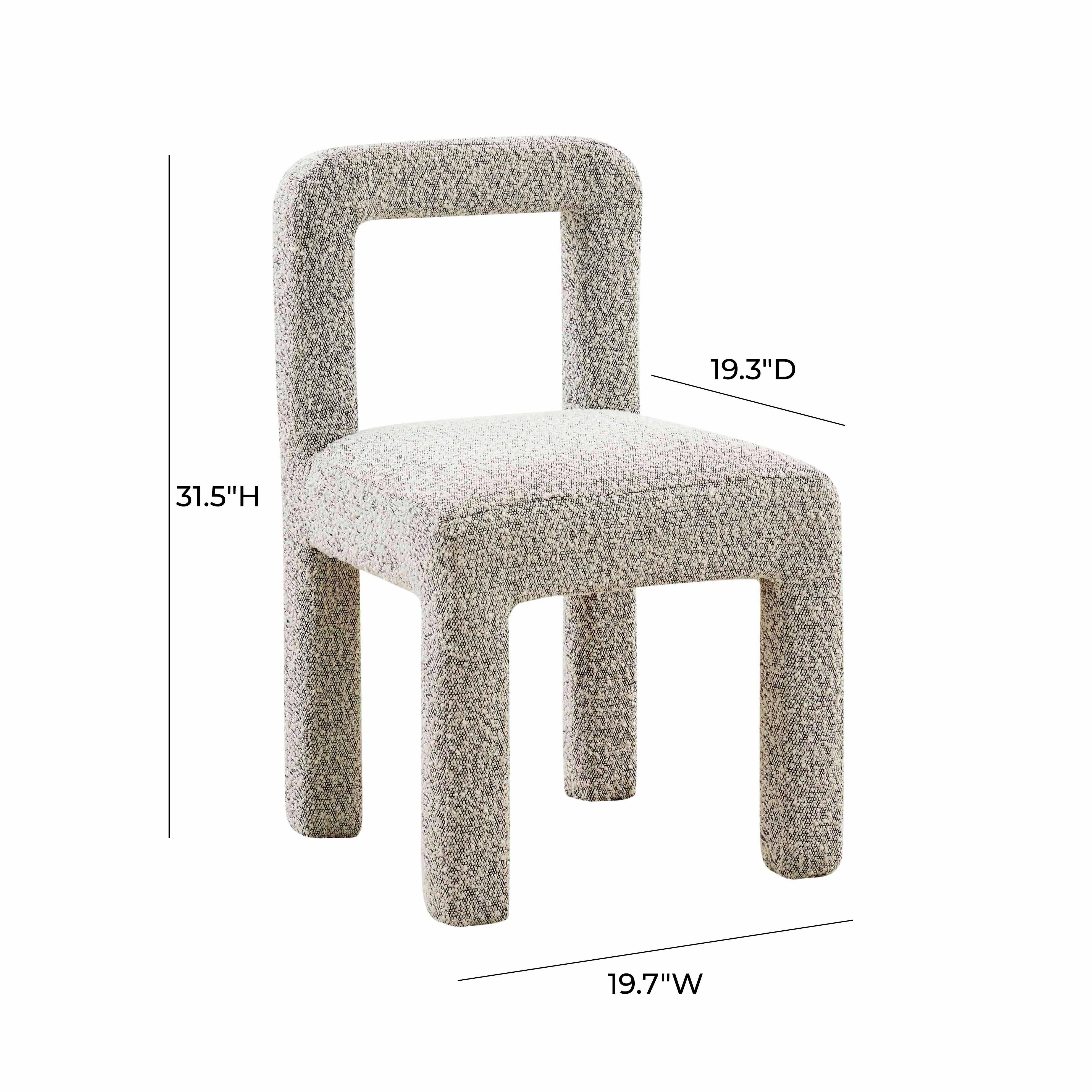 Hazel Performance Boucle Dining Chair - Image 7