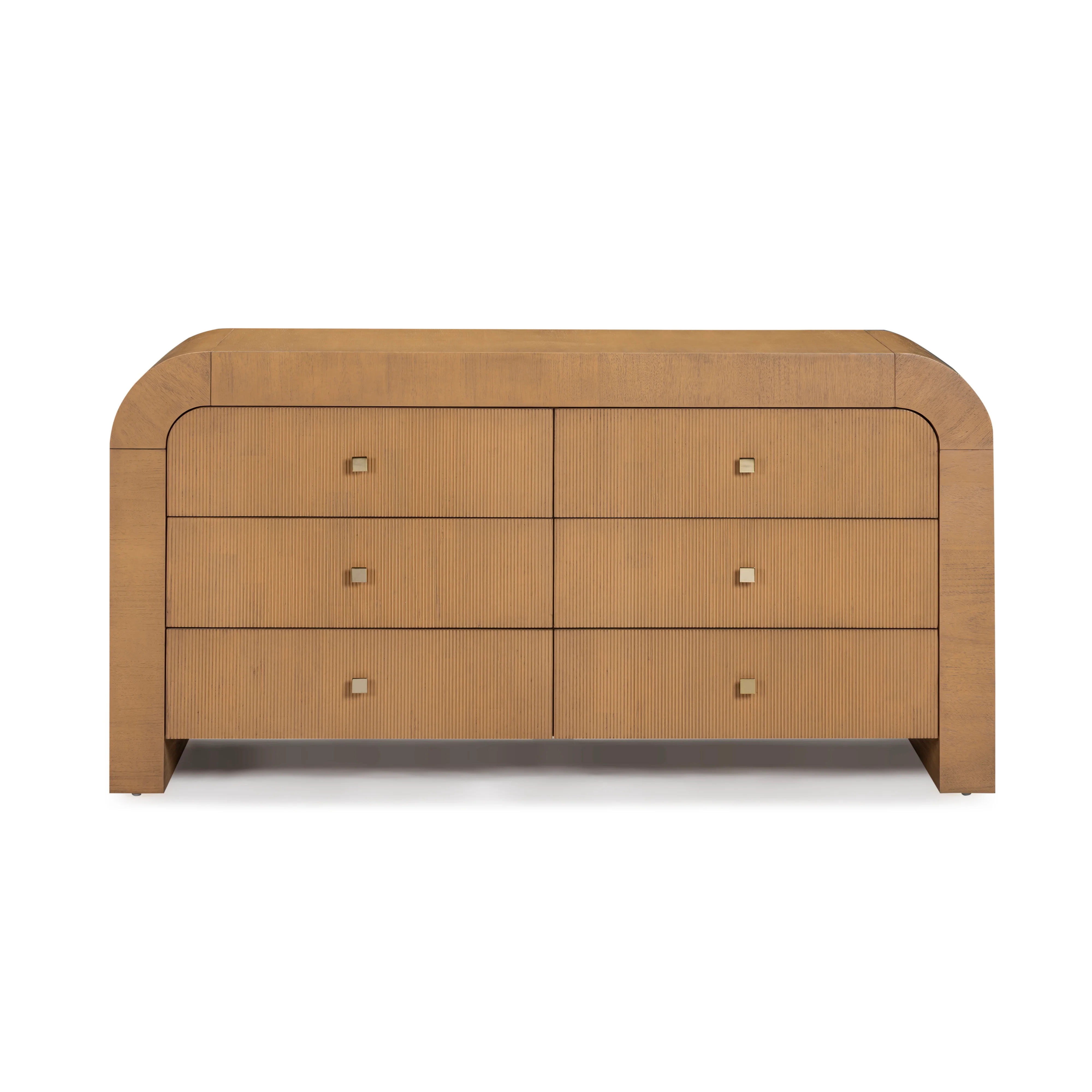 Hump 62" Arched 6-Drawer Dresser - Image 17