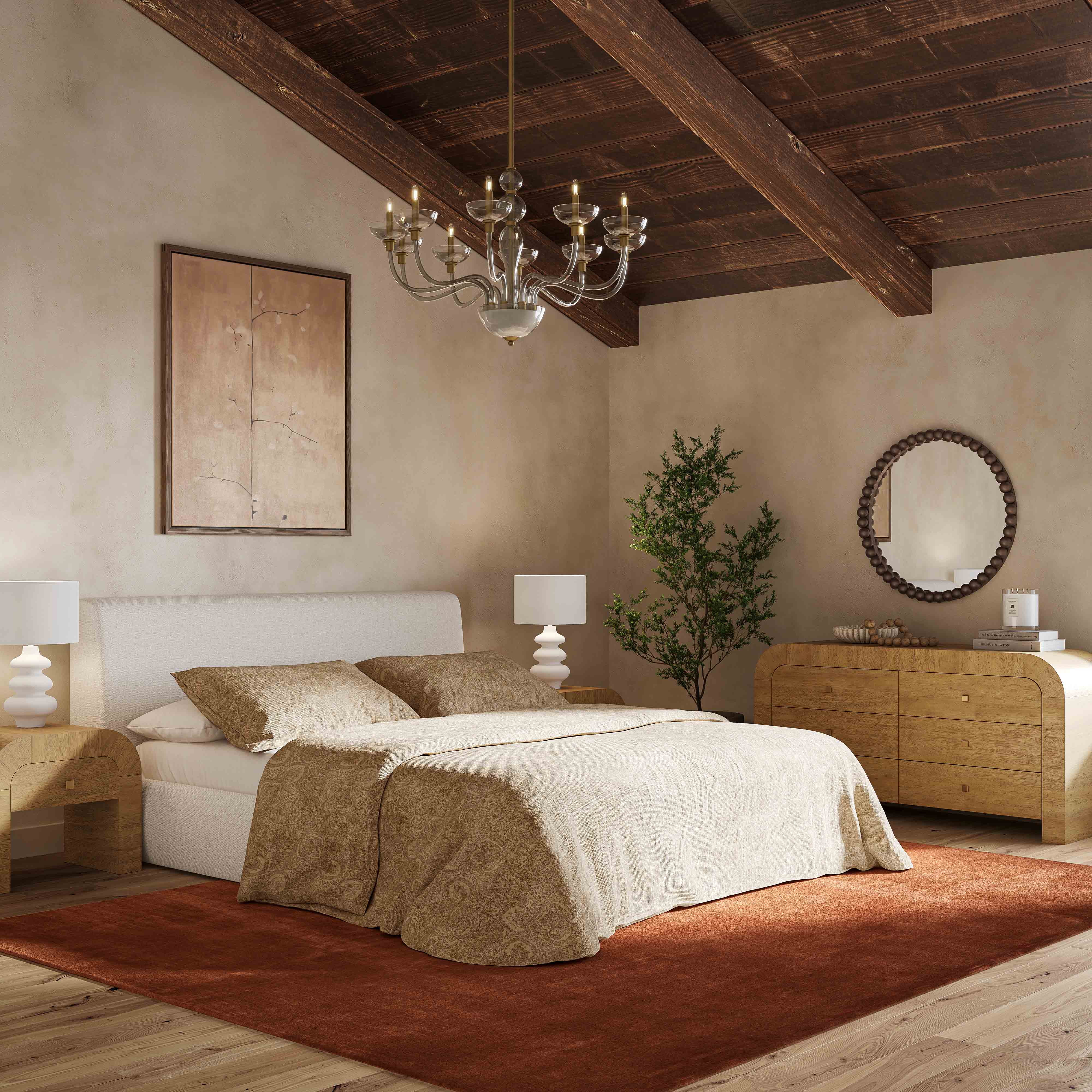 Hump 62" Arched 6-Drawer Dresser - Image 18