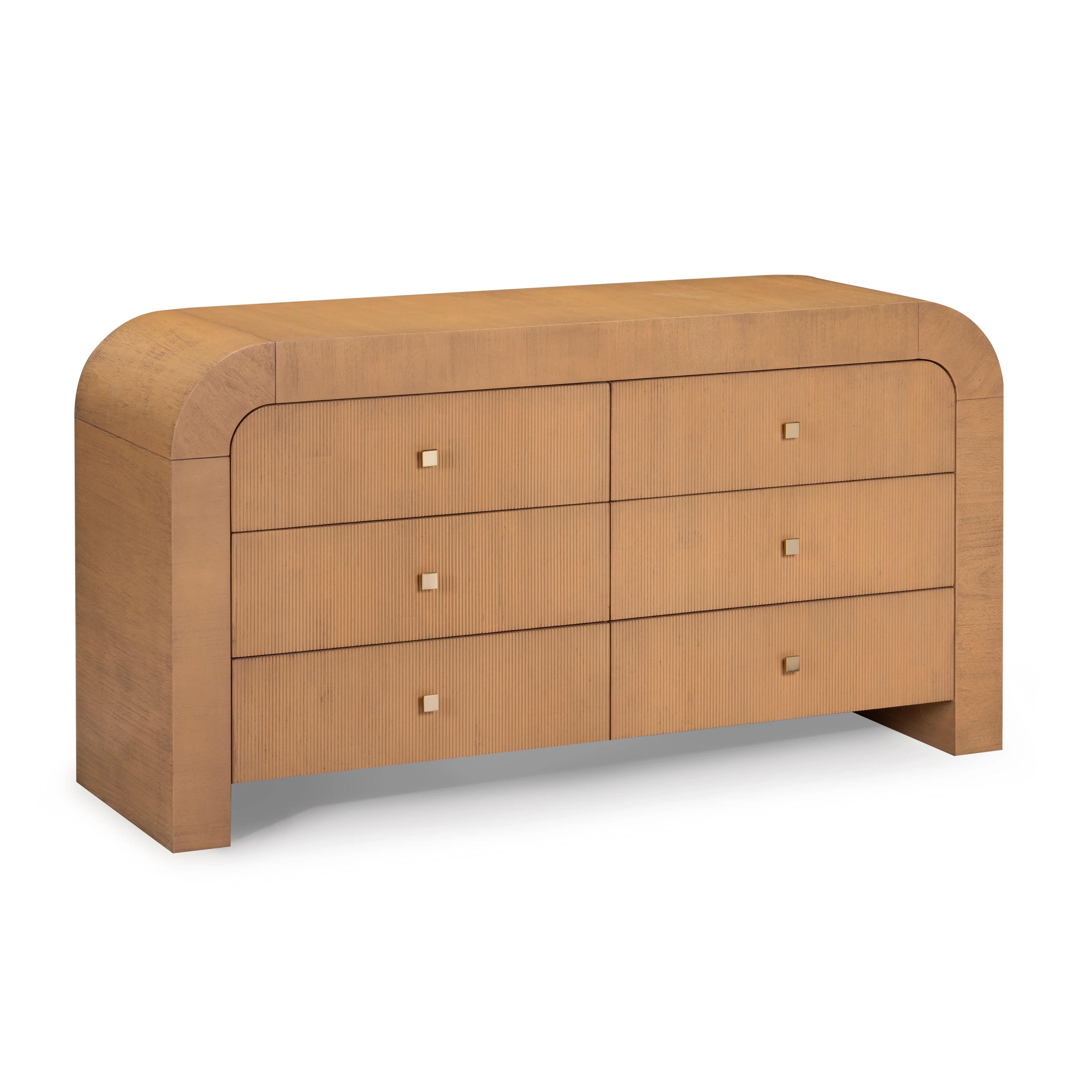 Hump 62" Arched 6-Drawer Dresser - Image 19