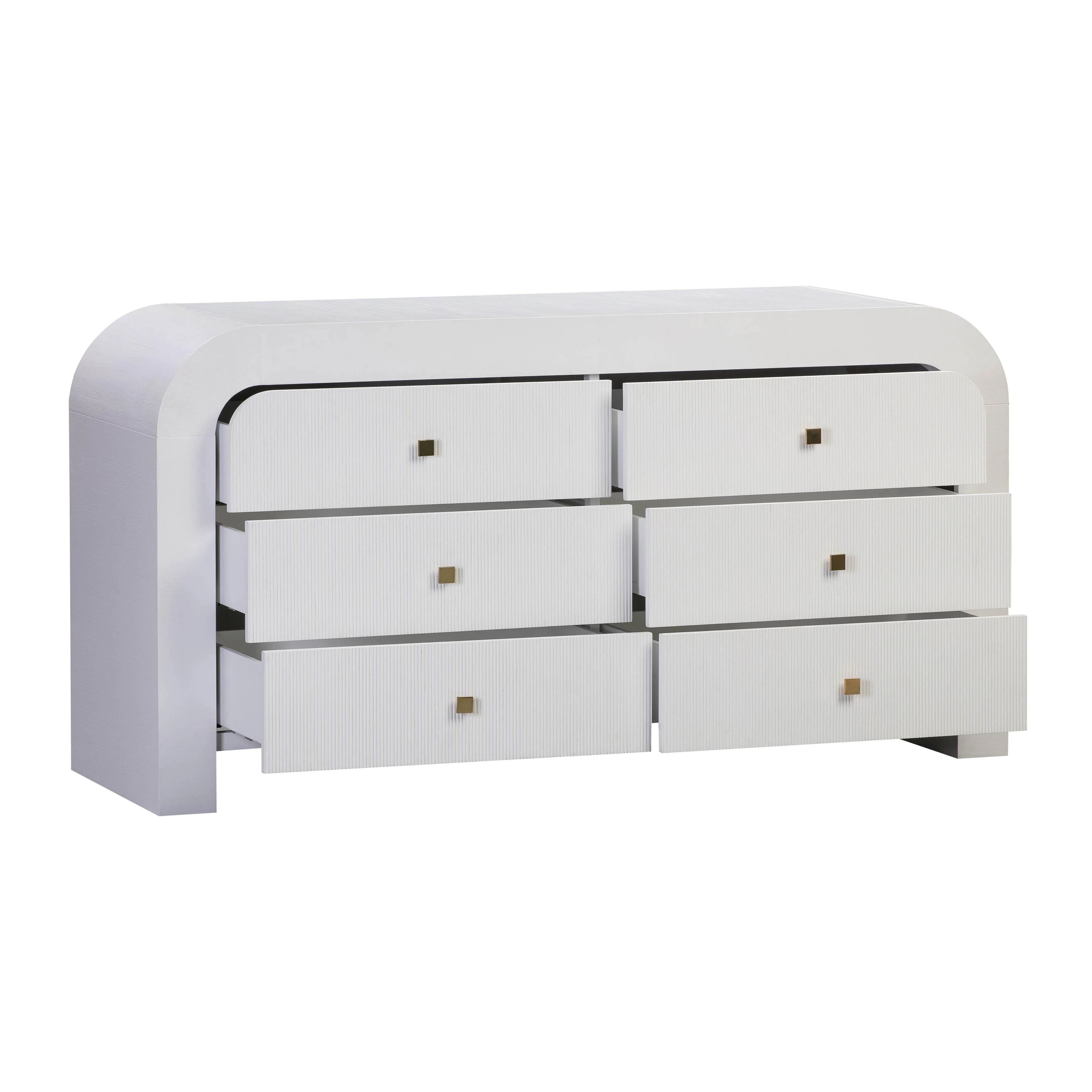 Hump 62" Arched 6-Drawer Dresser - Image 4