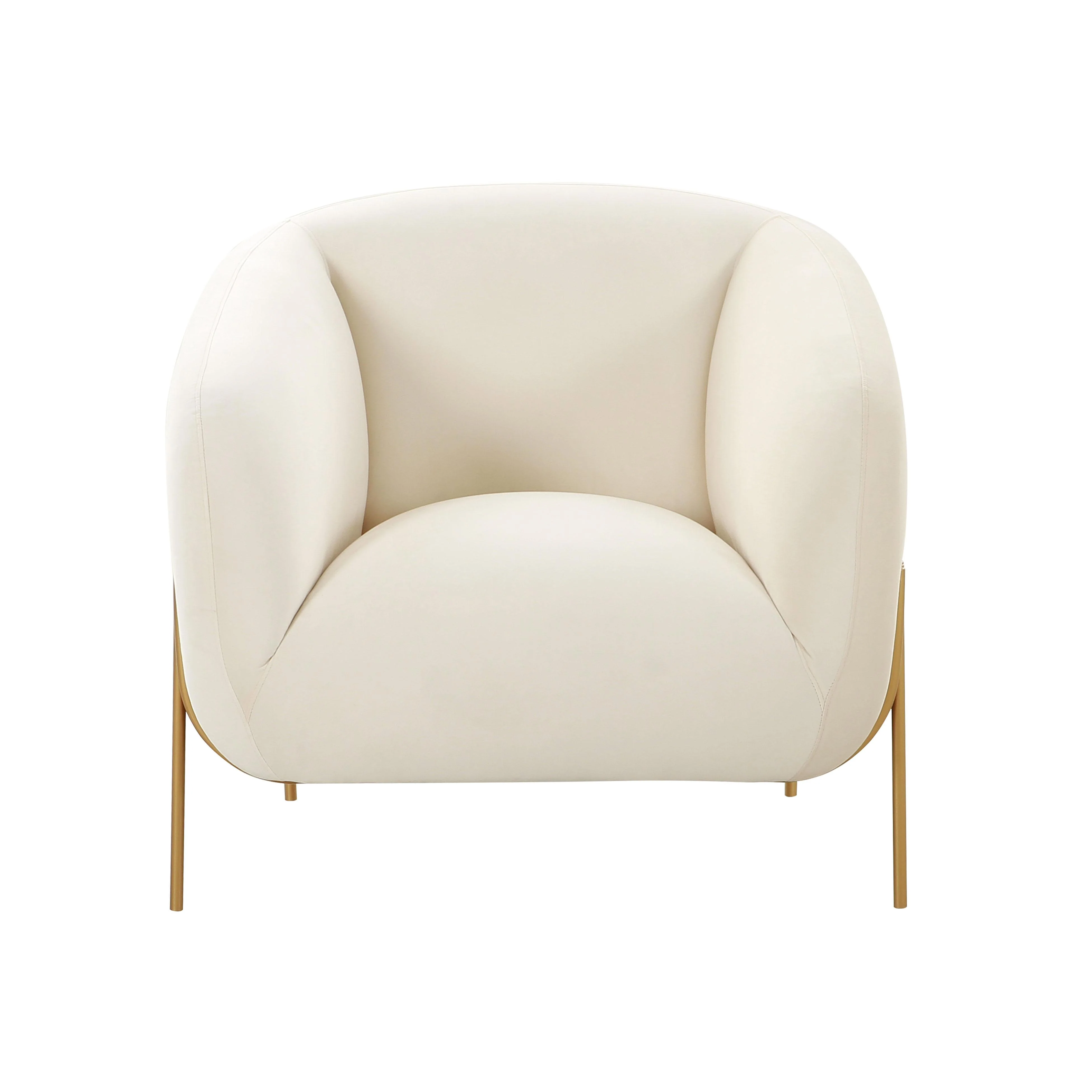Kandra Performance Velvet Accent Chair - Image 3