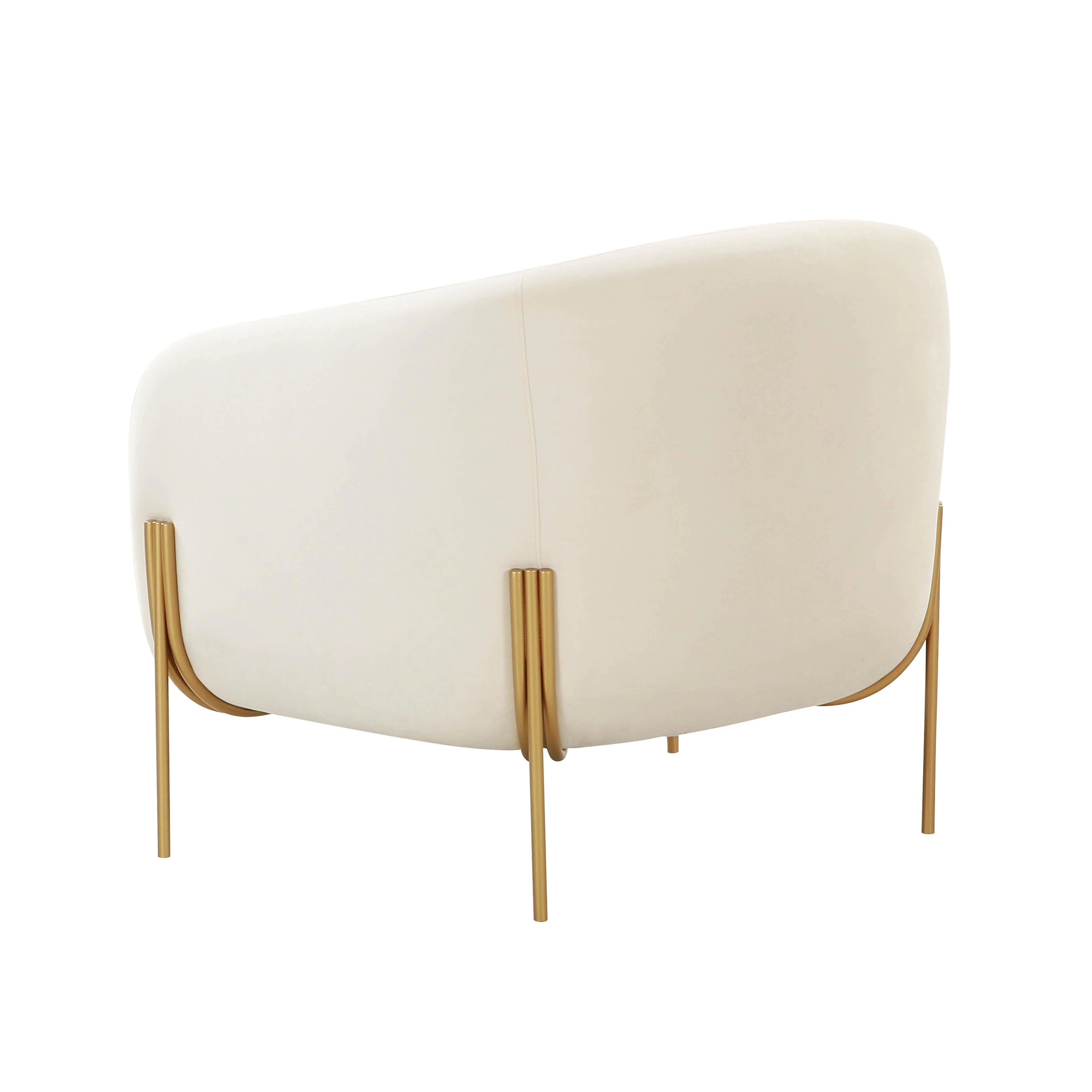 Kandra Performance Velvet Accent Chair - Image 4