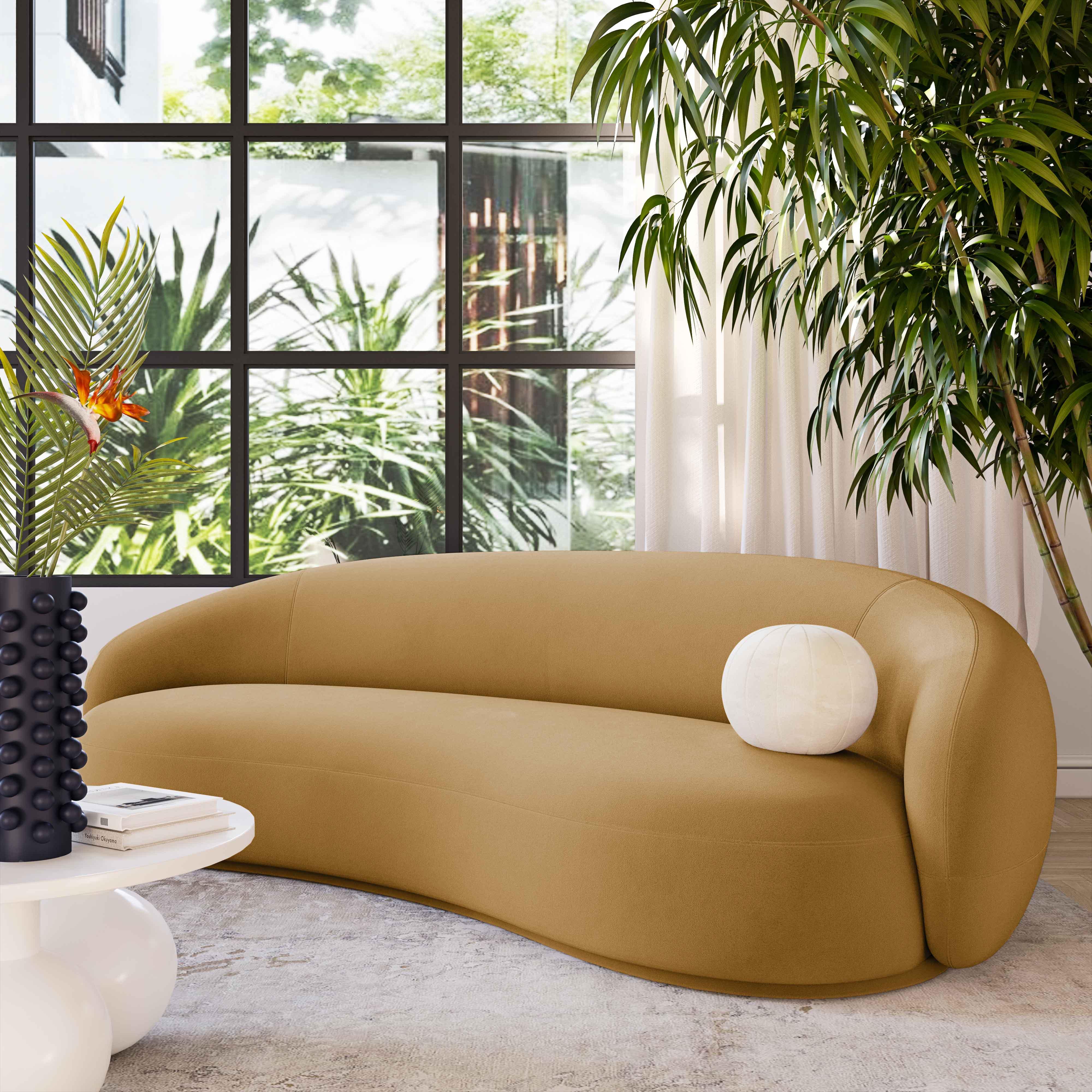 Kendall 90" Performance Velvet Sofa - Image 14